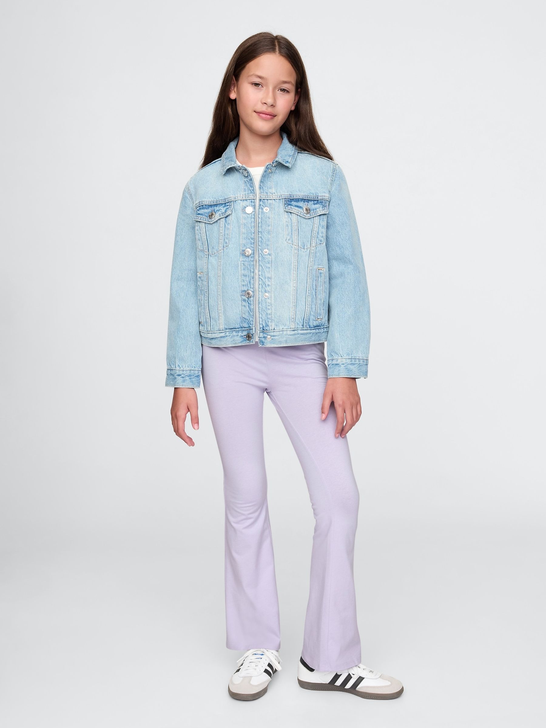 Purple Flare Leggings (4-13yrs) - Image 3 of 5