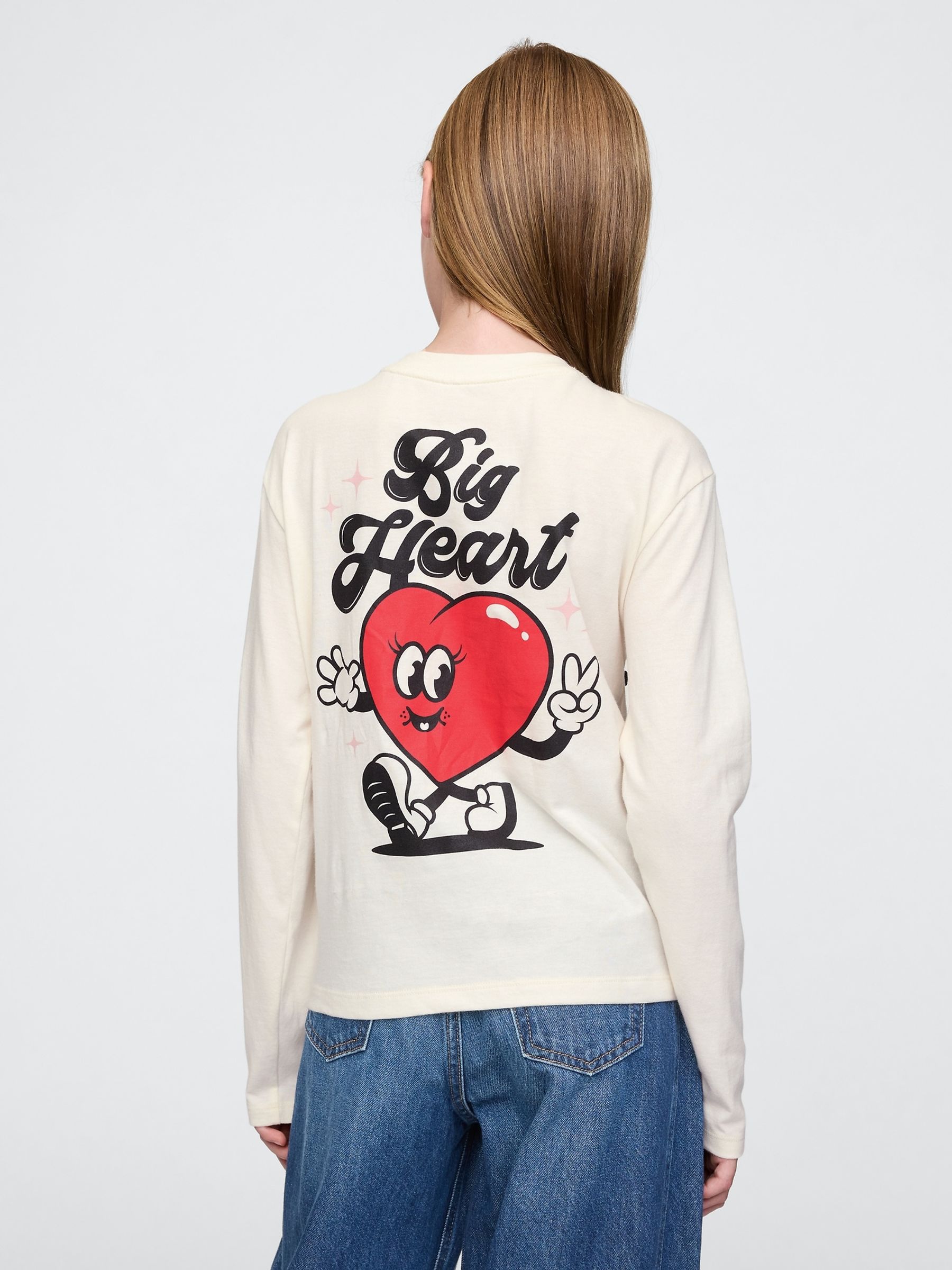 Cream Graphic T-Shirt (4-13yrs) - Image 2 of 4
