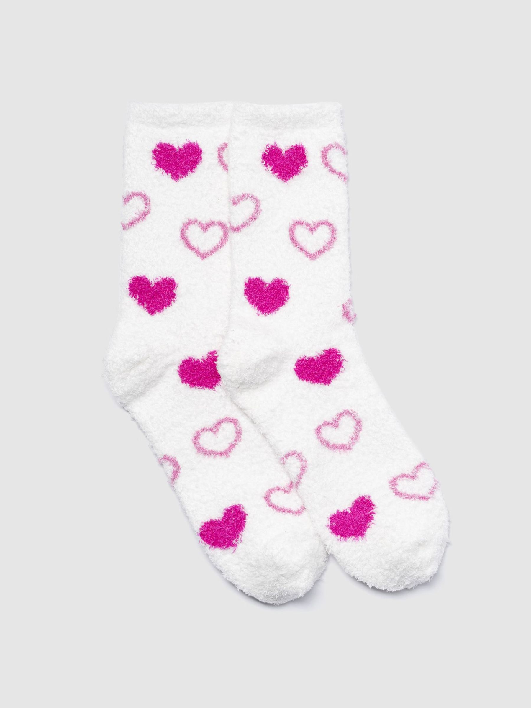 White Cosy Fluffy Socks - Image 1 of 1