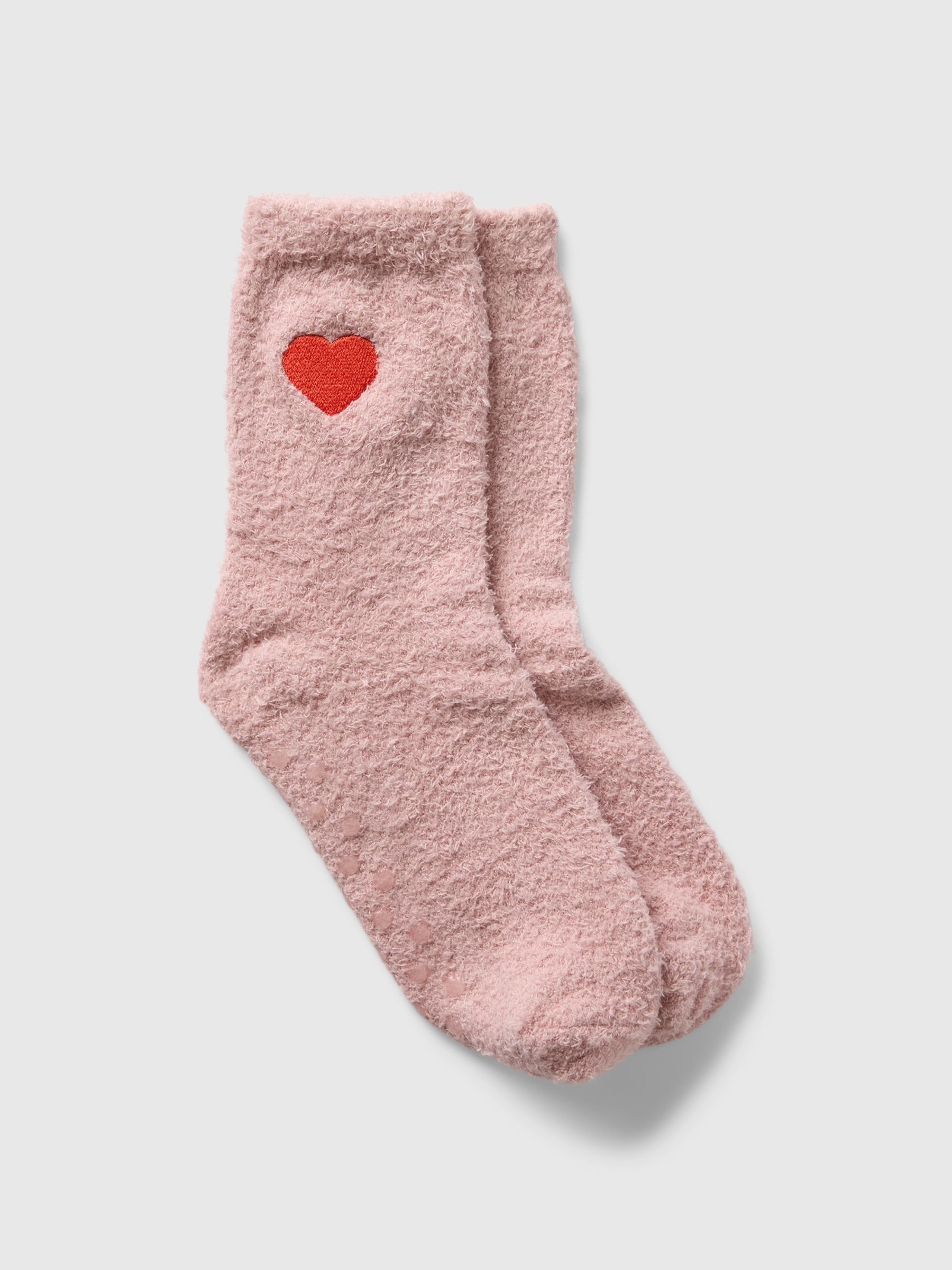 Pink Cosy Fluffy Socks - Image 1 of 2