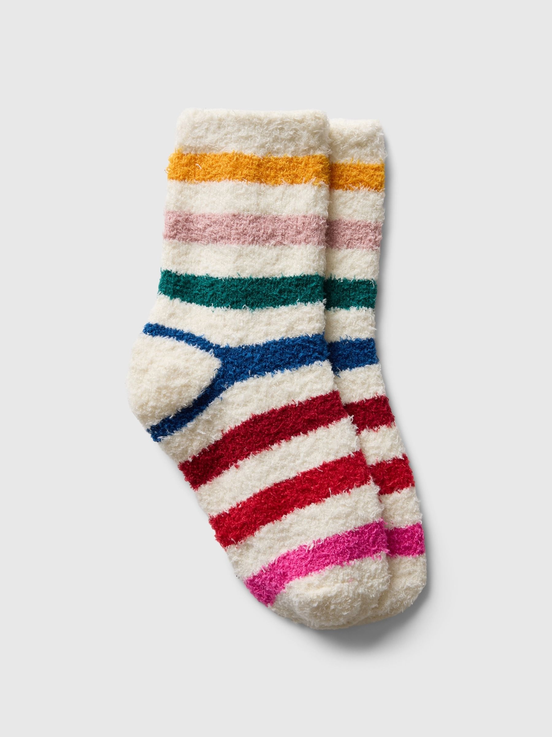 Cream Kids Cosy Fluffy Socks - Image 1 of 1