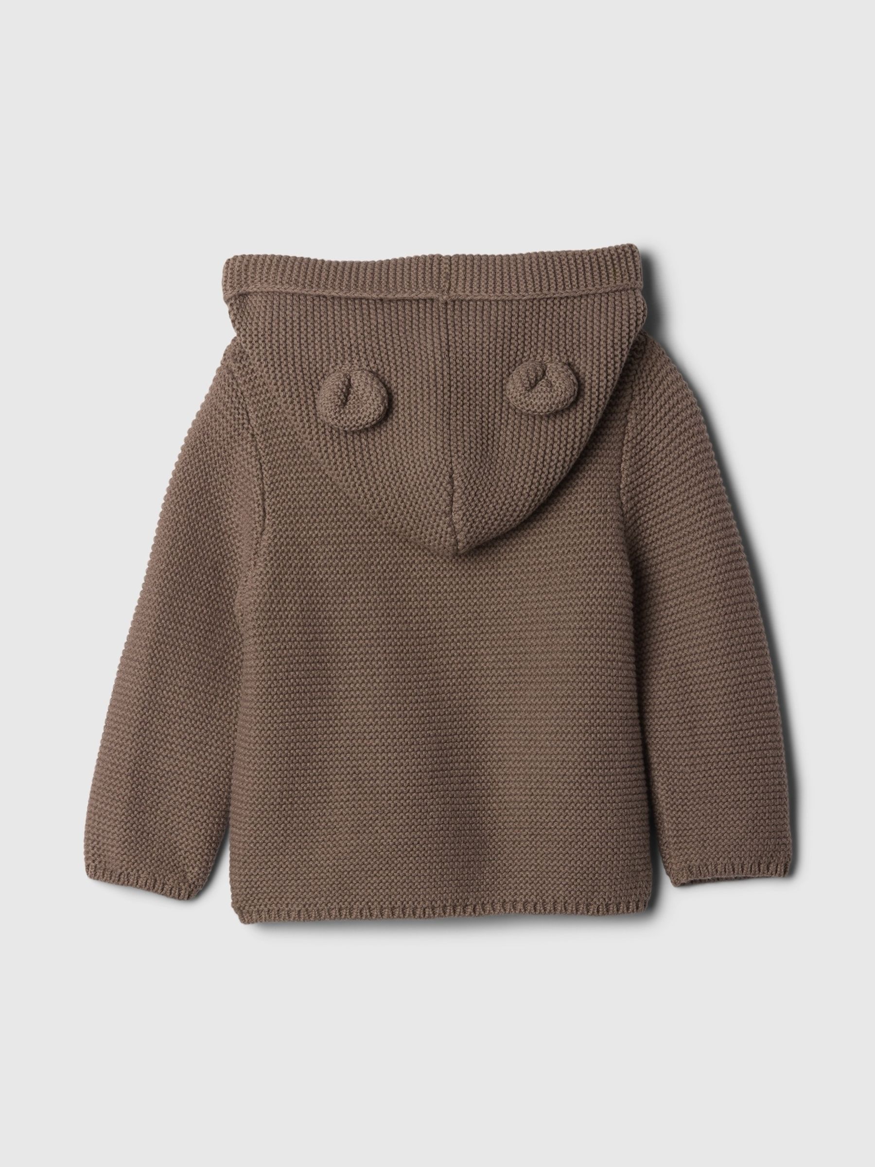 Brown Knitted Brannan Bear Cardigan (Newborn-24mths) - Image 2 of 3