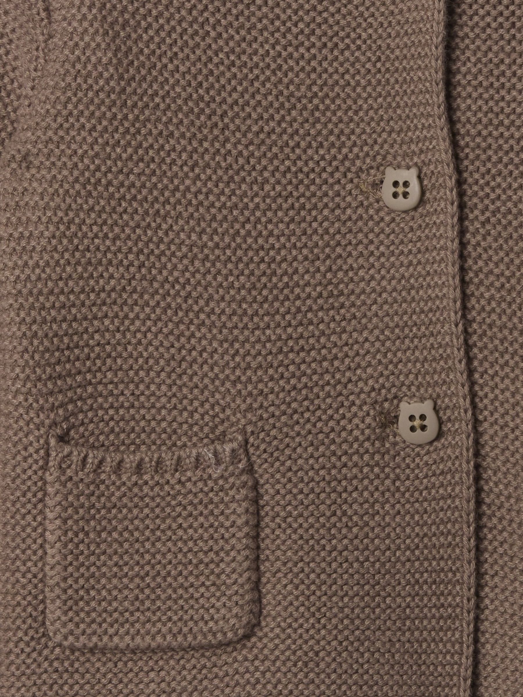 Brown Knitted Brannan Bear Cardigan (Newborn-24mths) - Image 3 of 3