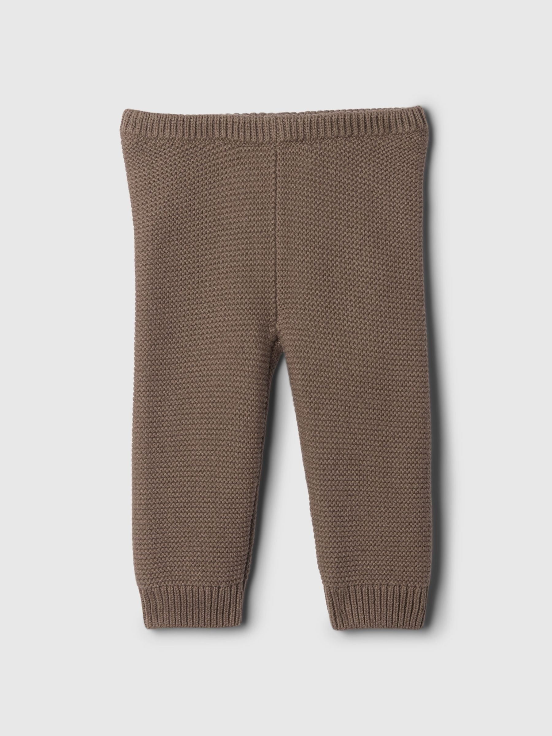 Brown Pull On Knit Trousers (Newborn-24mths) - Image 1 of 3