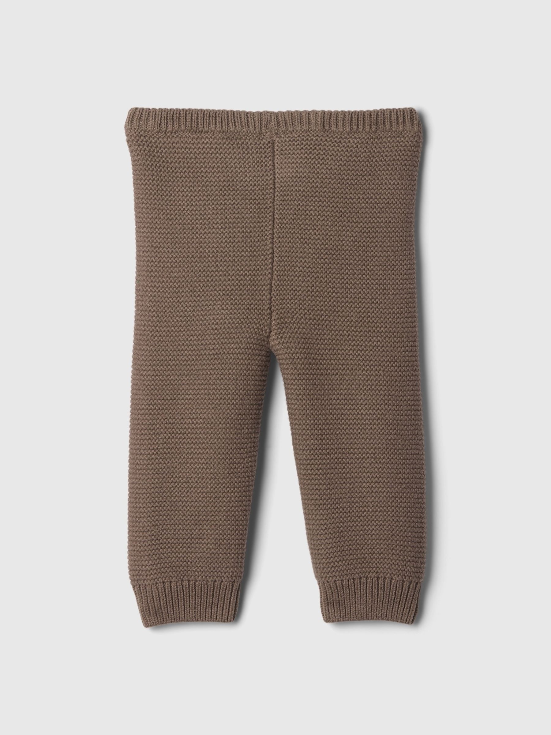Brown Pull On Knit Trousers (Newborn-24mths) - Image 2 of 3