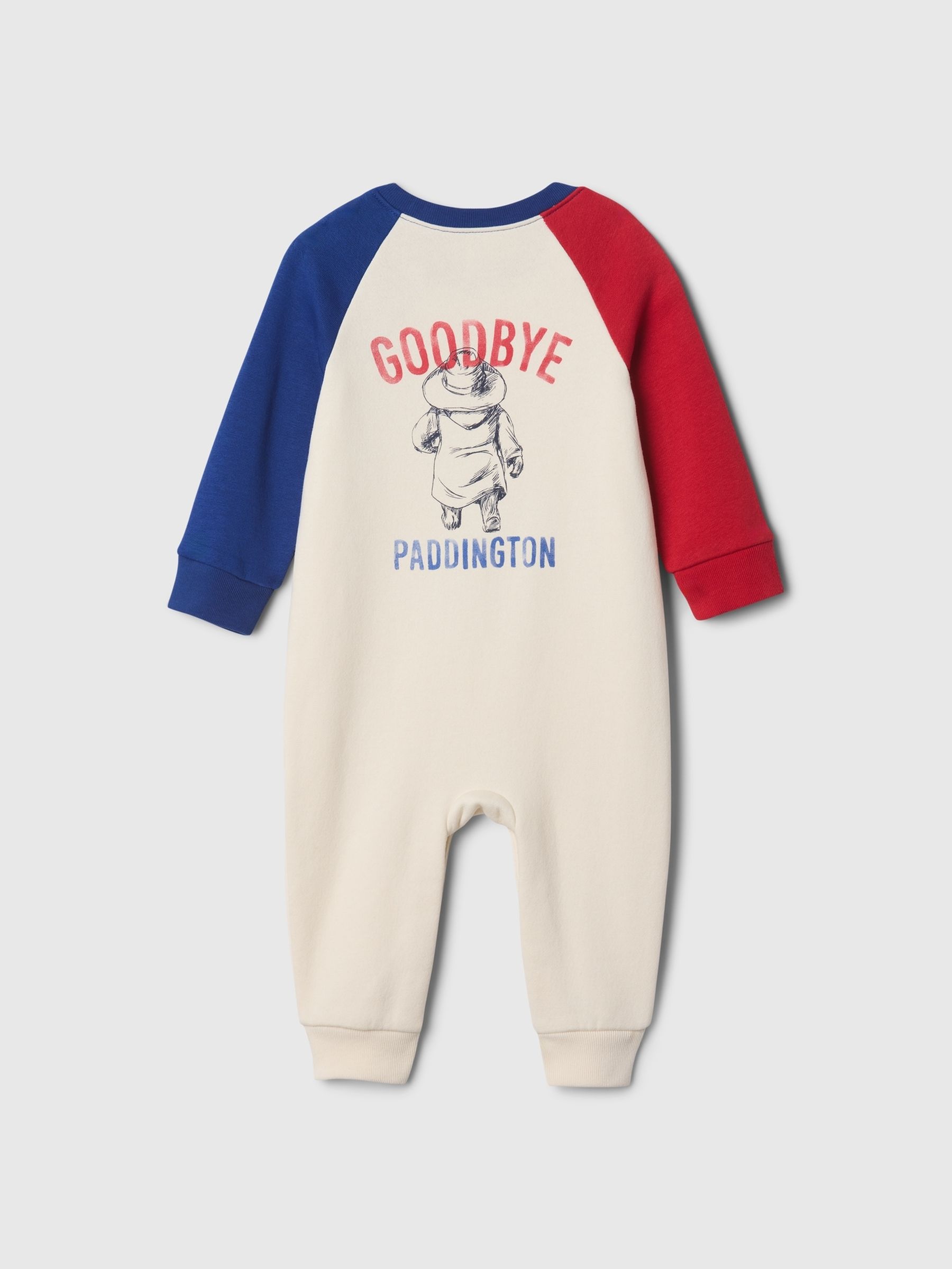 Cream Paddington Vintage Soft Footless One-Piece (Newborn-24mths
