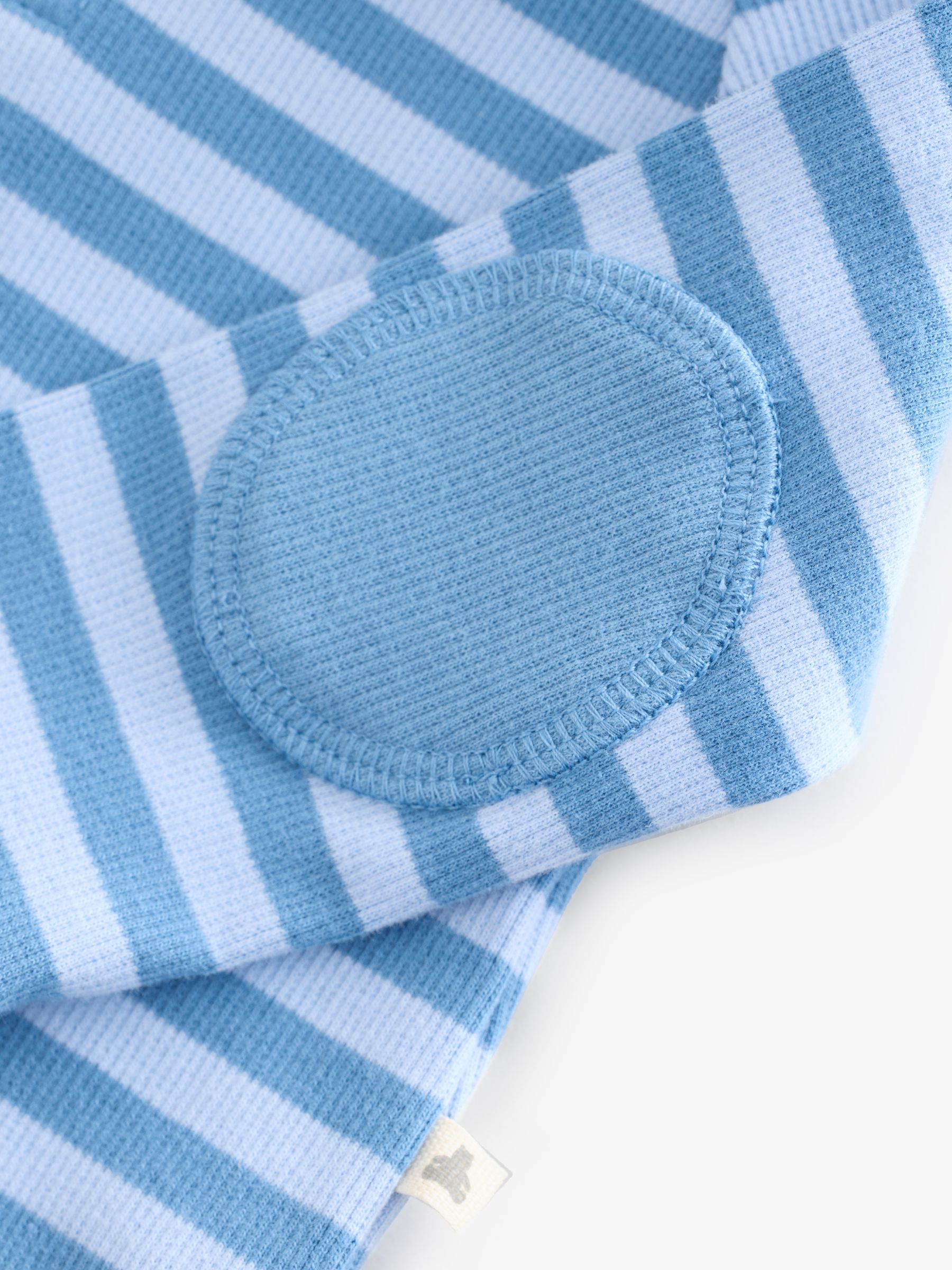 Blue Knit Hoodie  Bottoms Set (Newborn-24mths) - Image 4 of 6