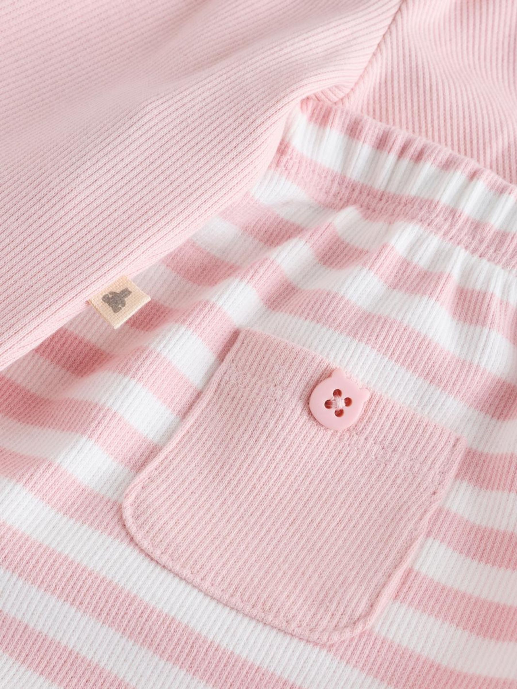 Pink Knit Top  Bottoms Set (Newborn-24mths) - Image 3 of 3
