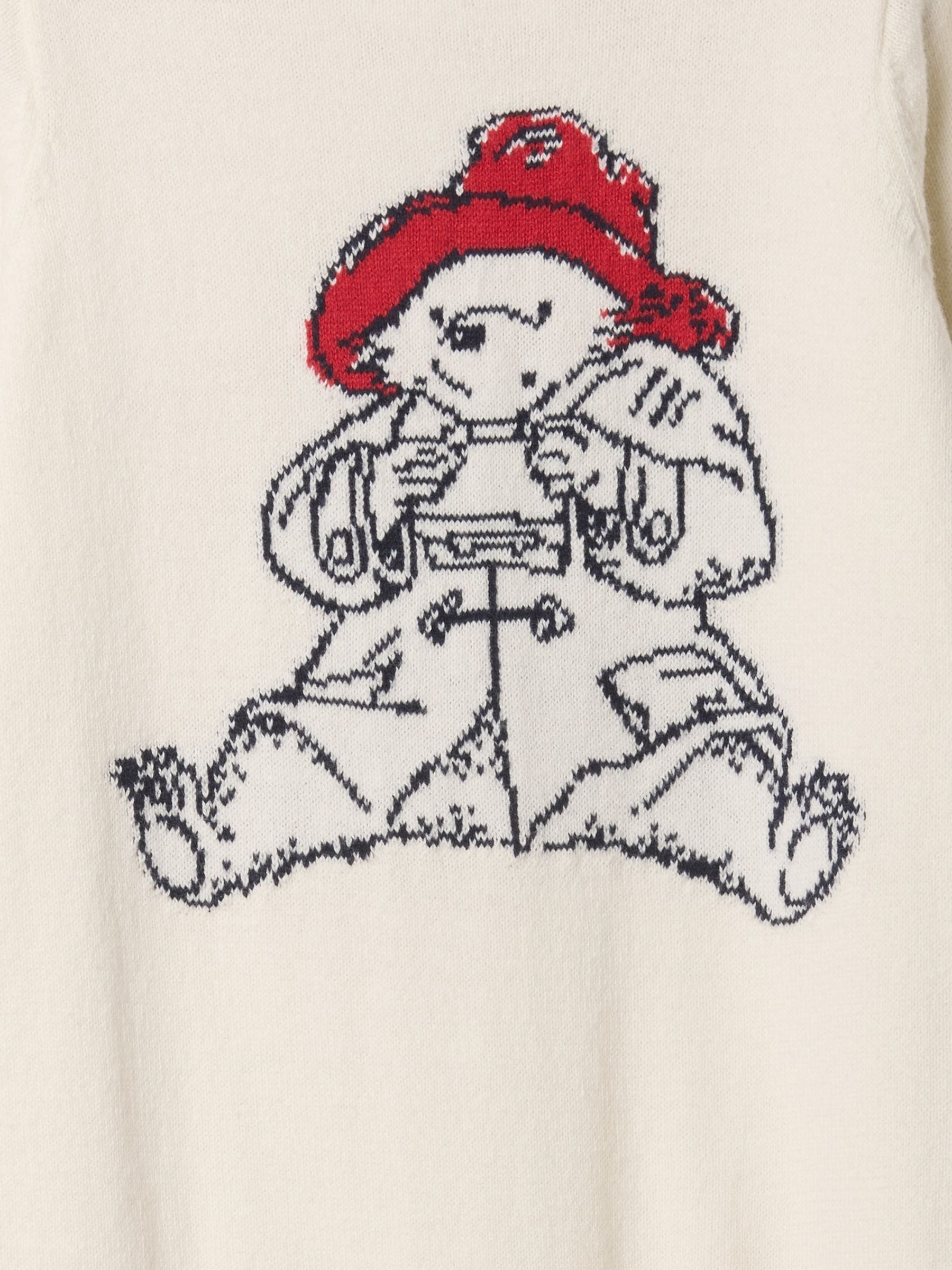Cream Paddington Vintage Soft Footless One-Piece (Newborn-24mths) - Image 3 of 4