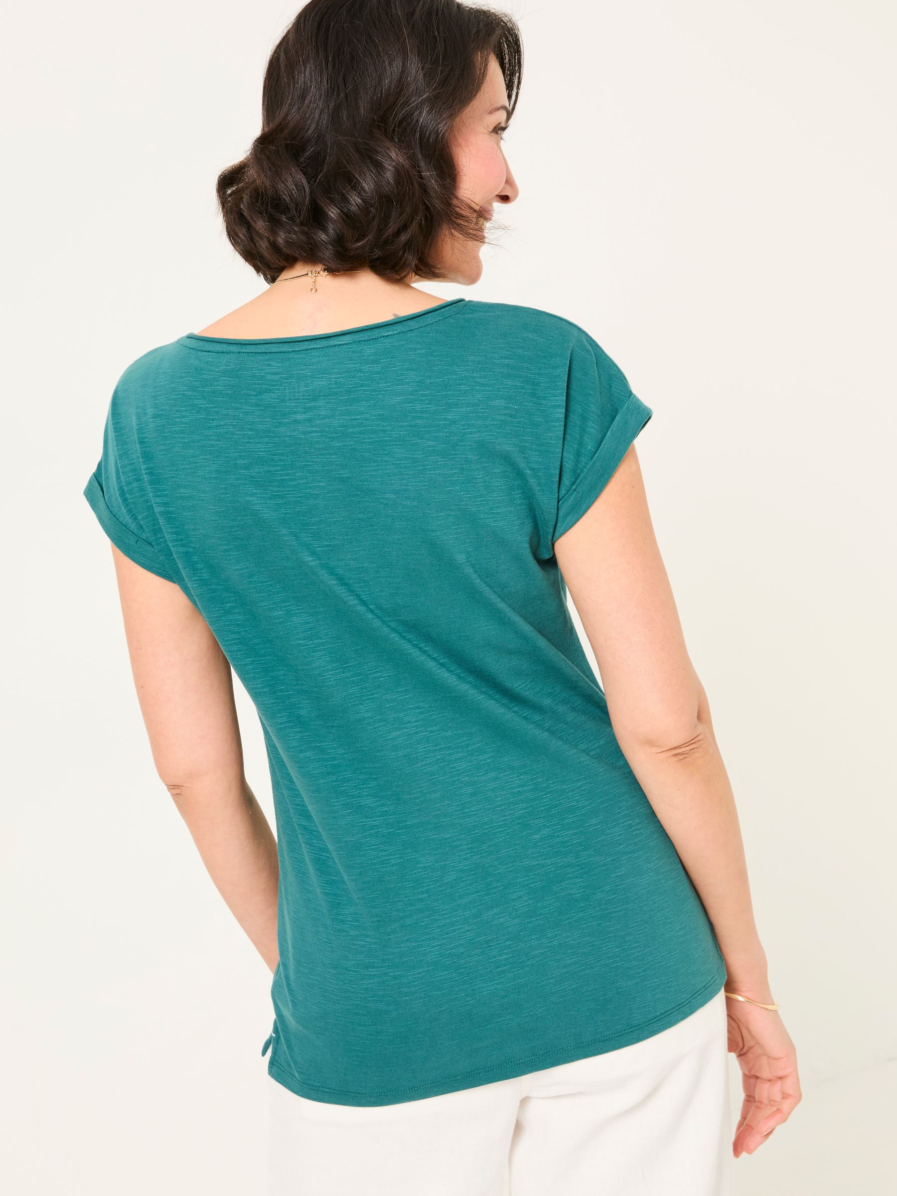 Ivy Dark Teal T-Shirt - Image 2 of 5