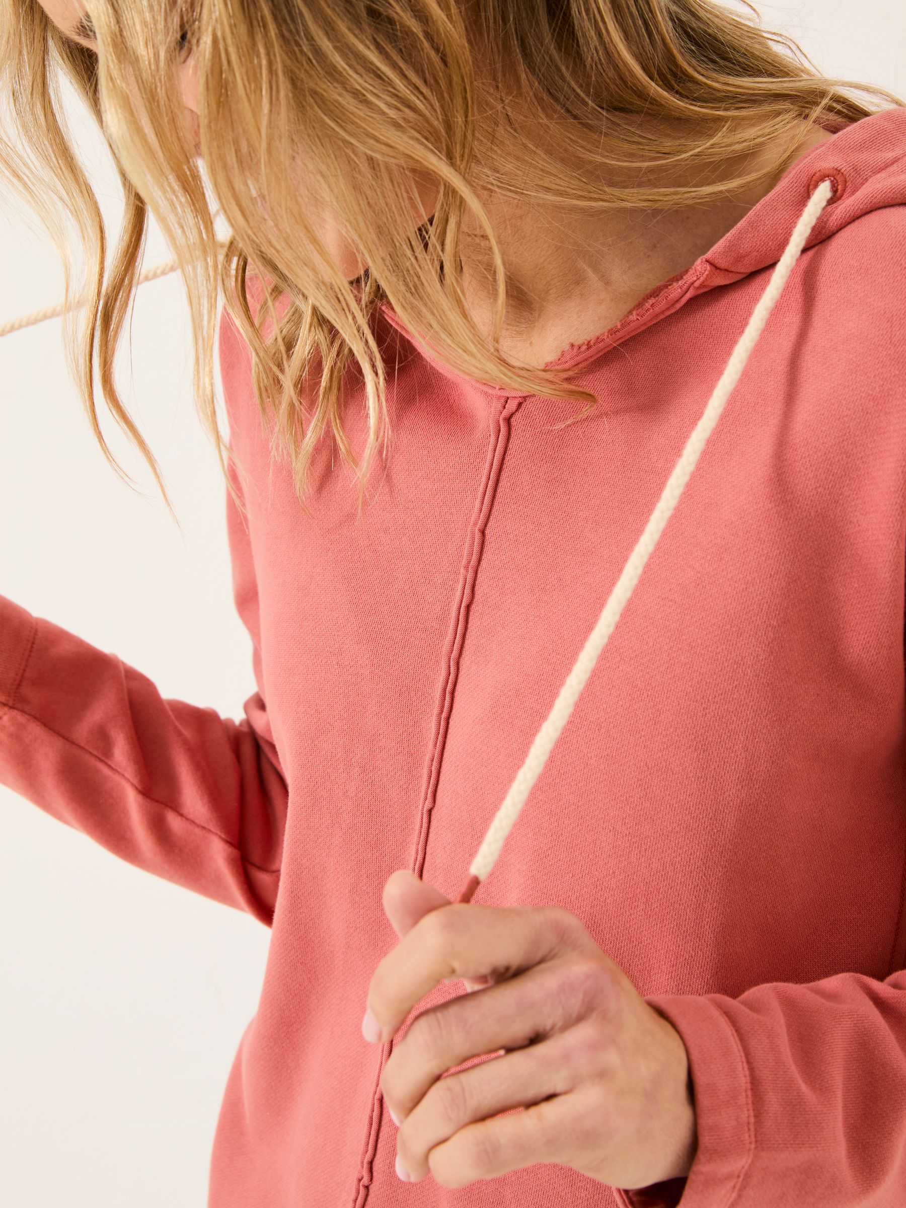 Rose Pink Beach Overhead Hoody - Image 4 of 5