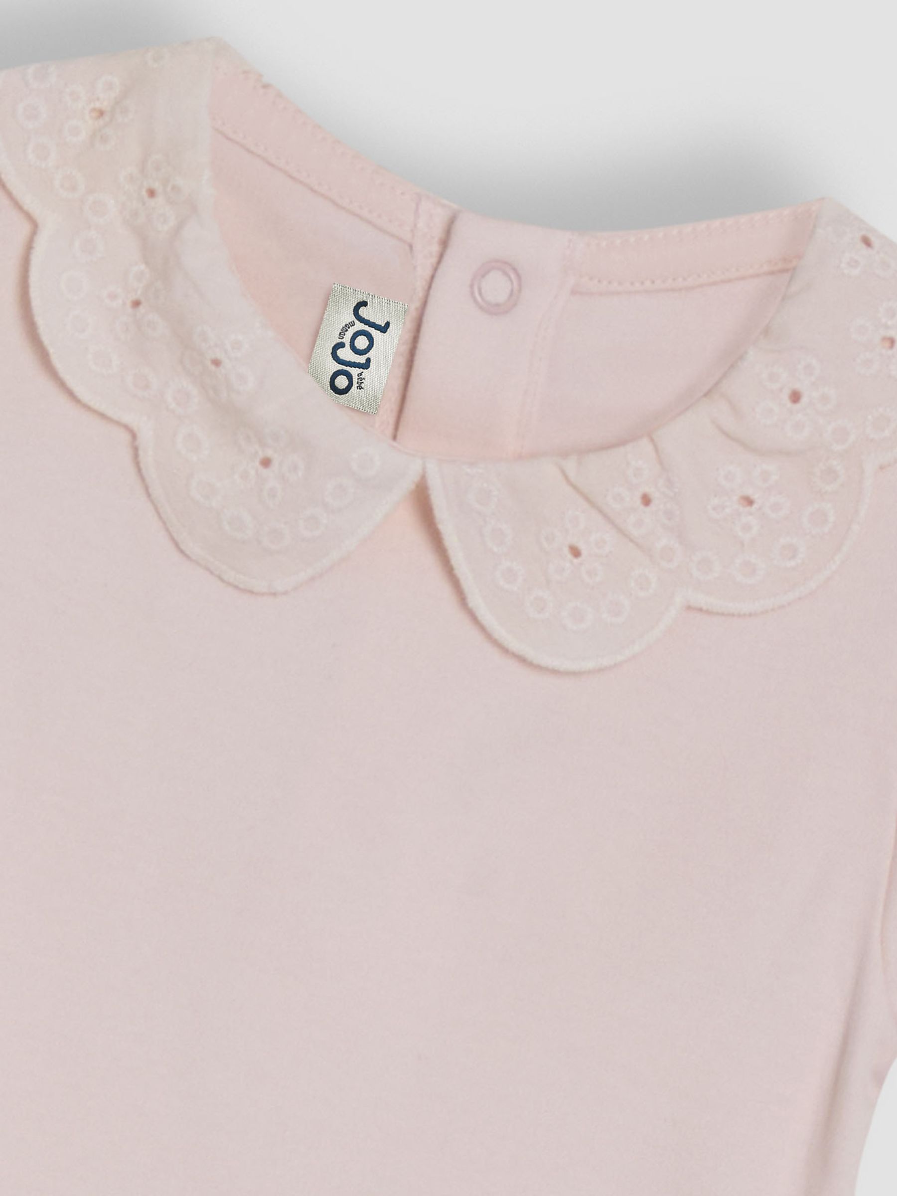 Pink Broderie Collar Body - Image 2 of 3