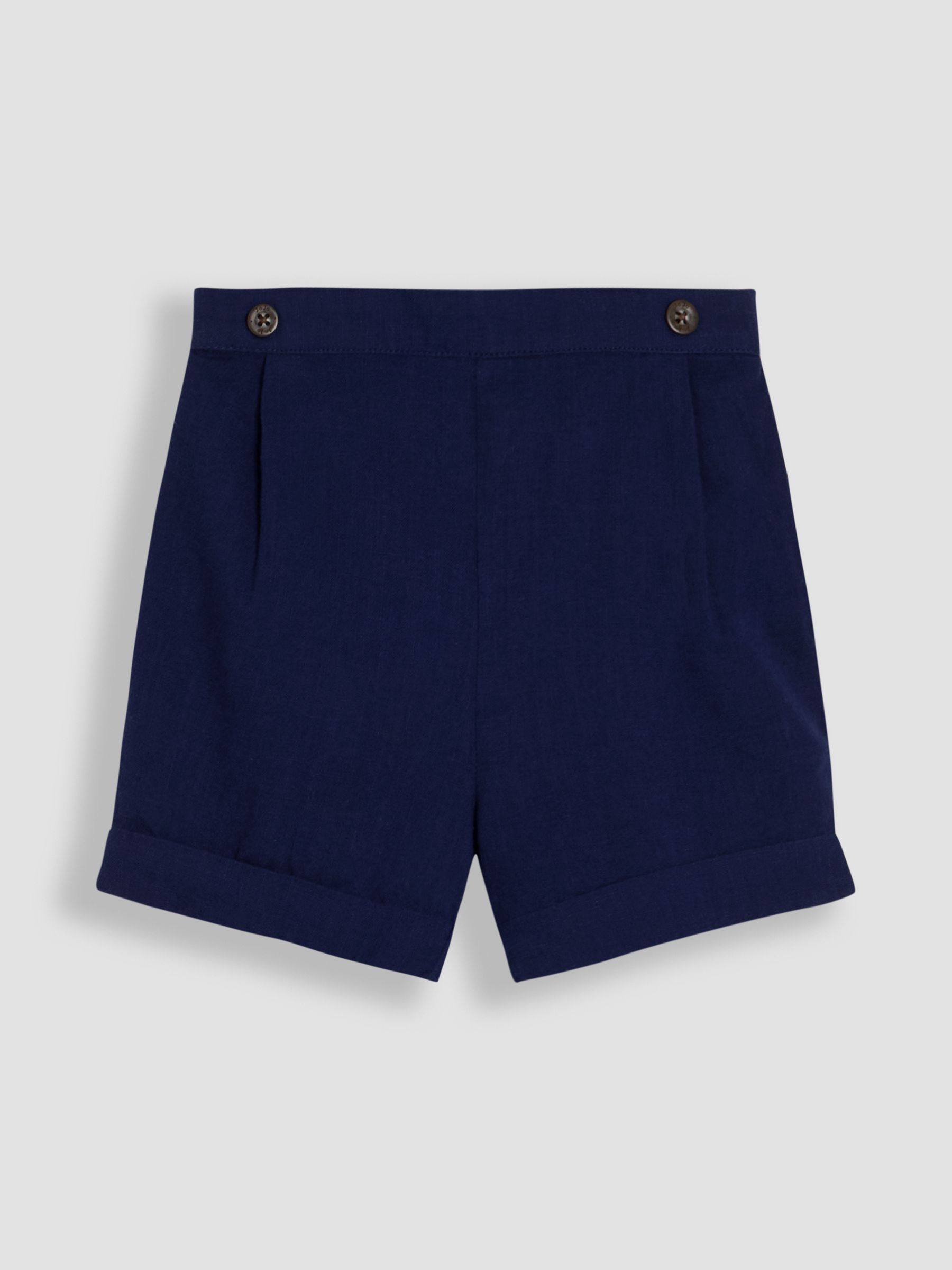 Navy 100% Cotton Sailor Collar Body & Shorts Set 2 Piece - Image 4 of 6