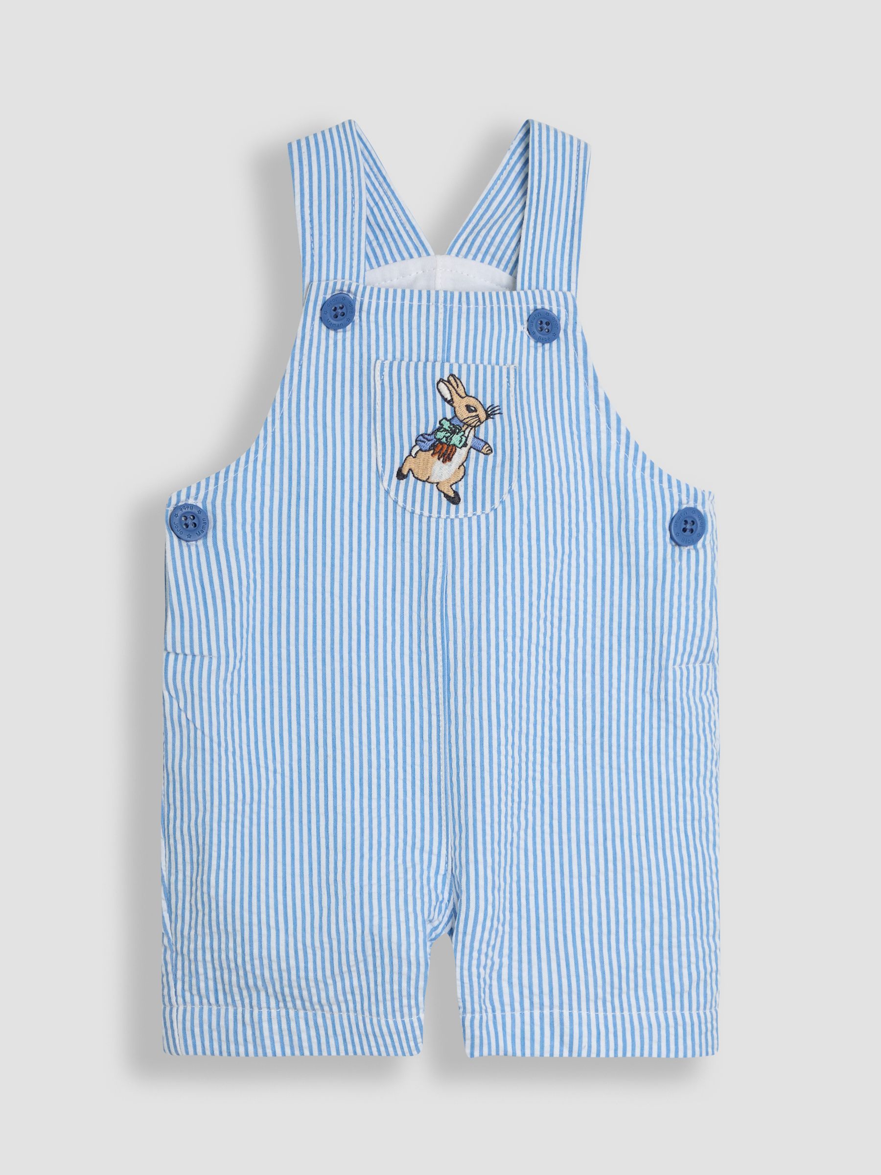 Blue Peter Rabbit™ 2-Piece Dungarees & Body Set - Image 3 of 6