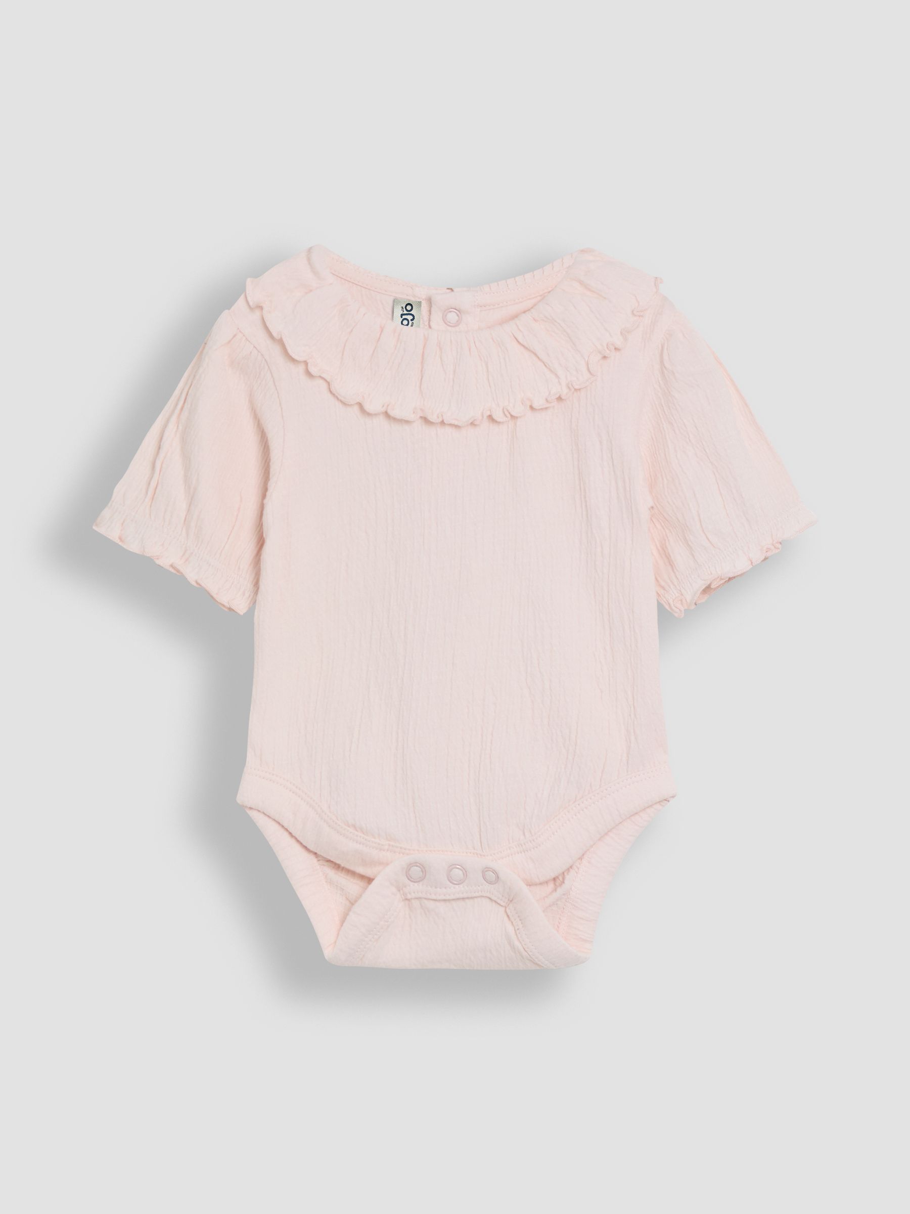 Pink Floral Frill Collar Bodies 2 Pack - Image 2 of 5