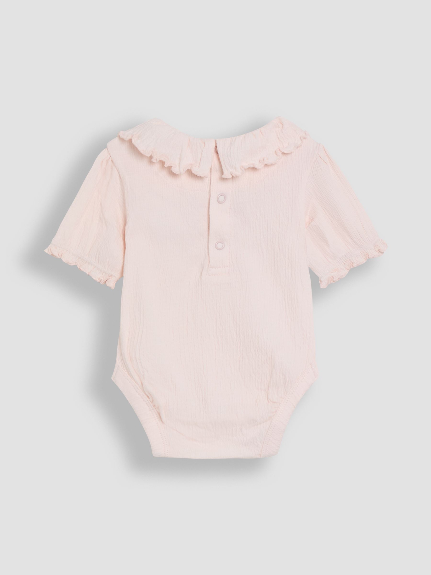 Pink Floral Frill Collar Bodies 2 Pack - Image 3 of 5