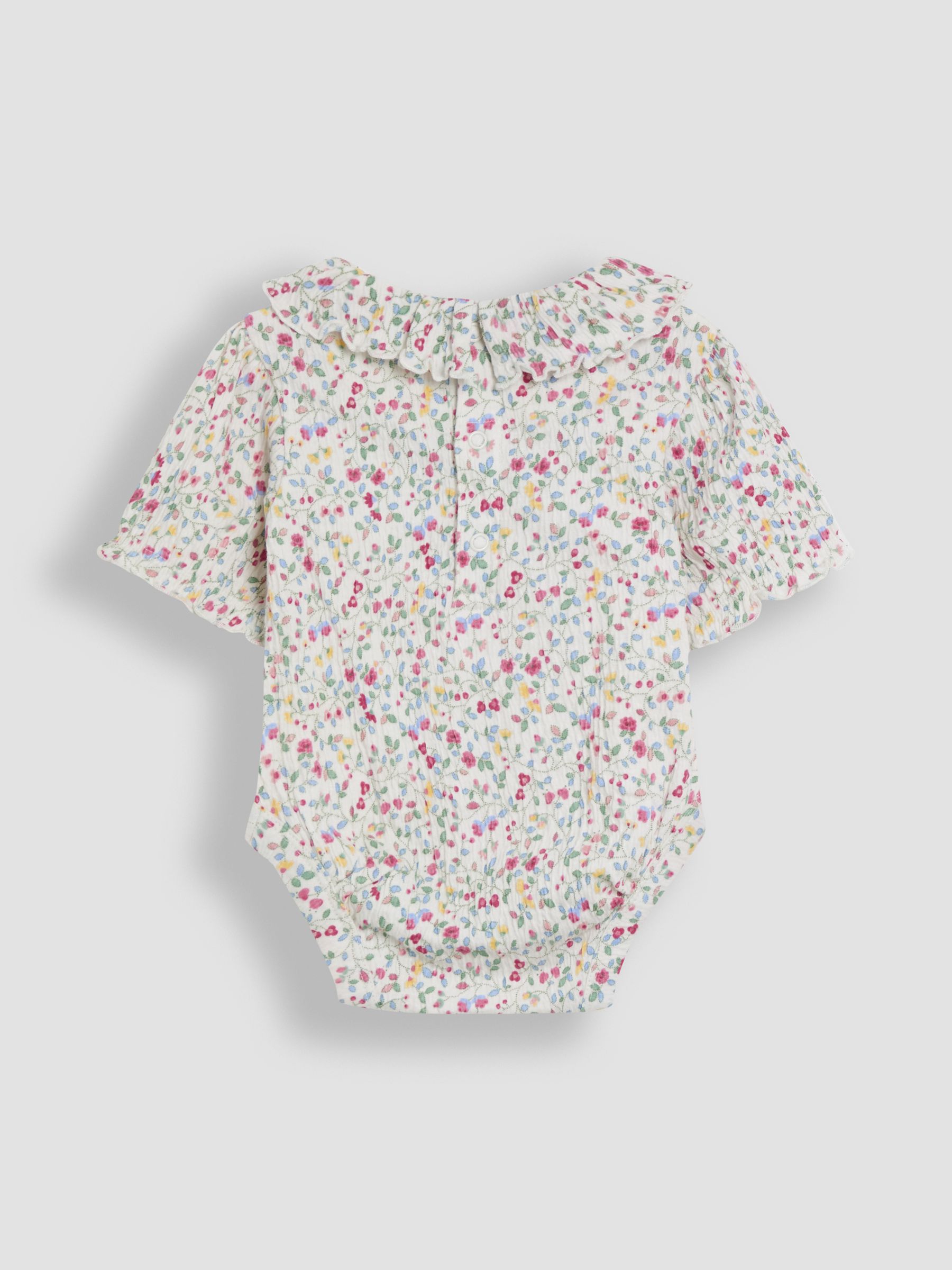 Pink Floral Frill Collar Bodies 2 Pack - Image 5 of 5