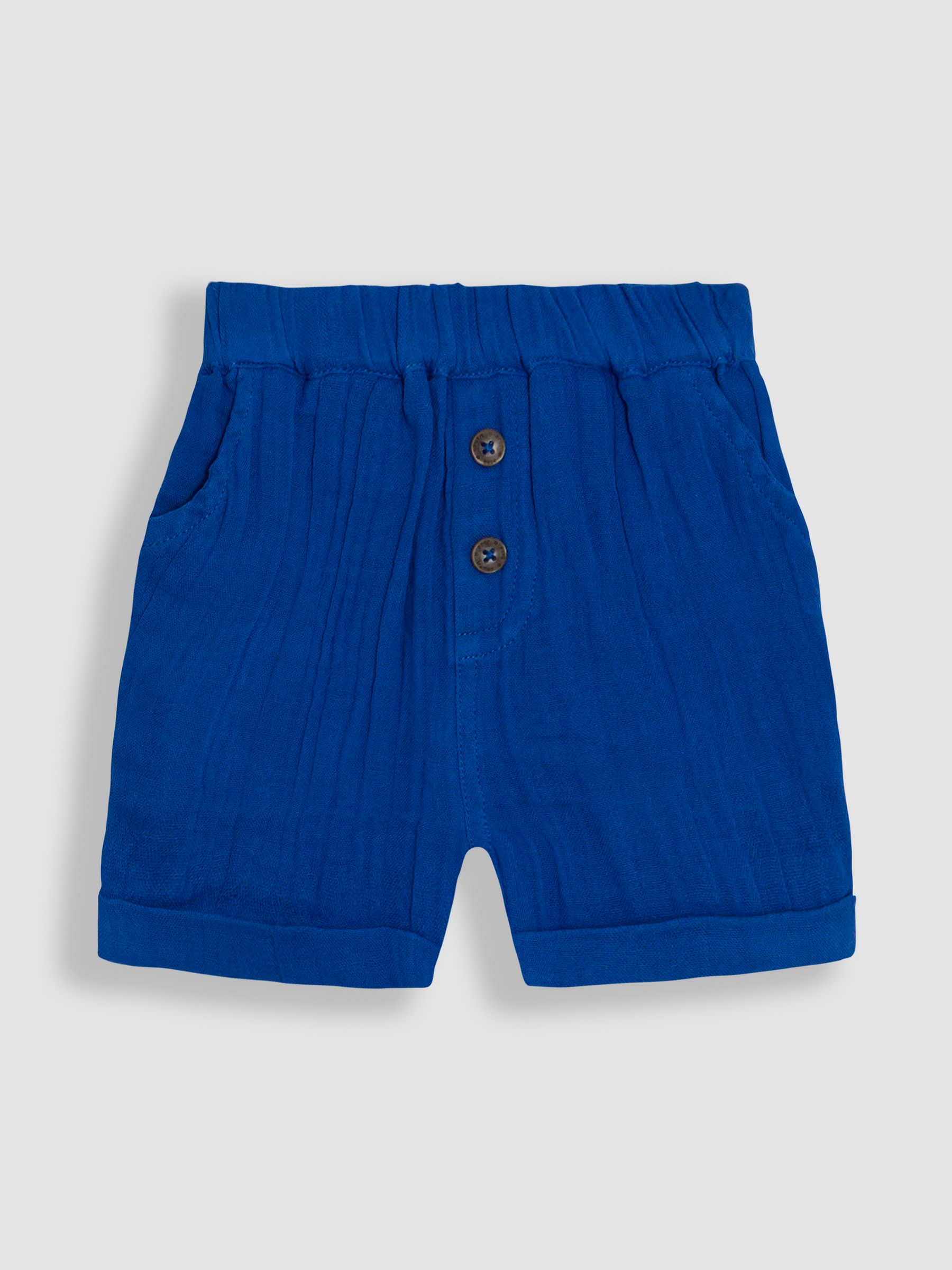 Ecru Safari Friends 2-Piece Cheesecloth T-Shirt & Shorts Set - Image 4 of 6