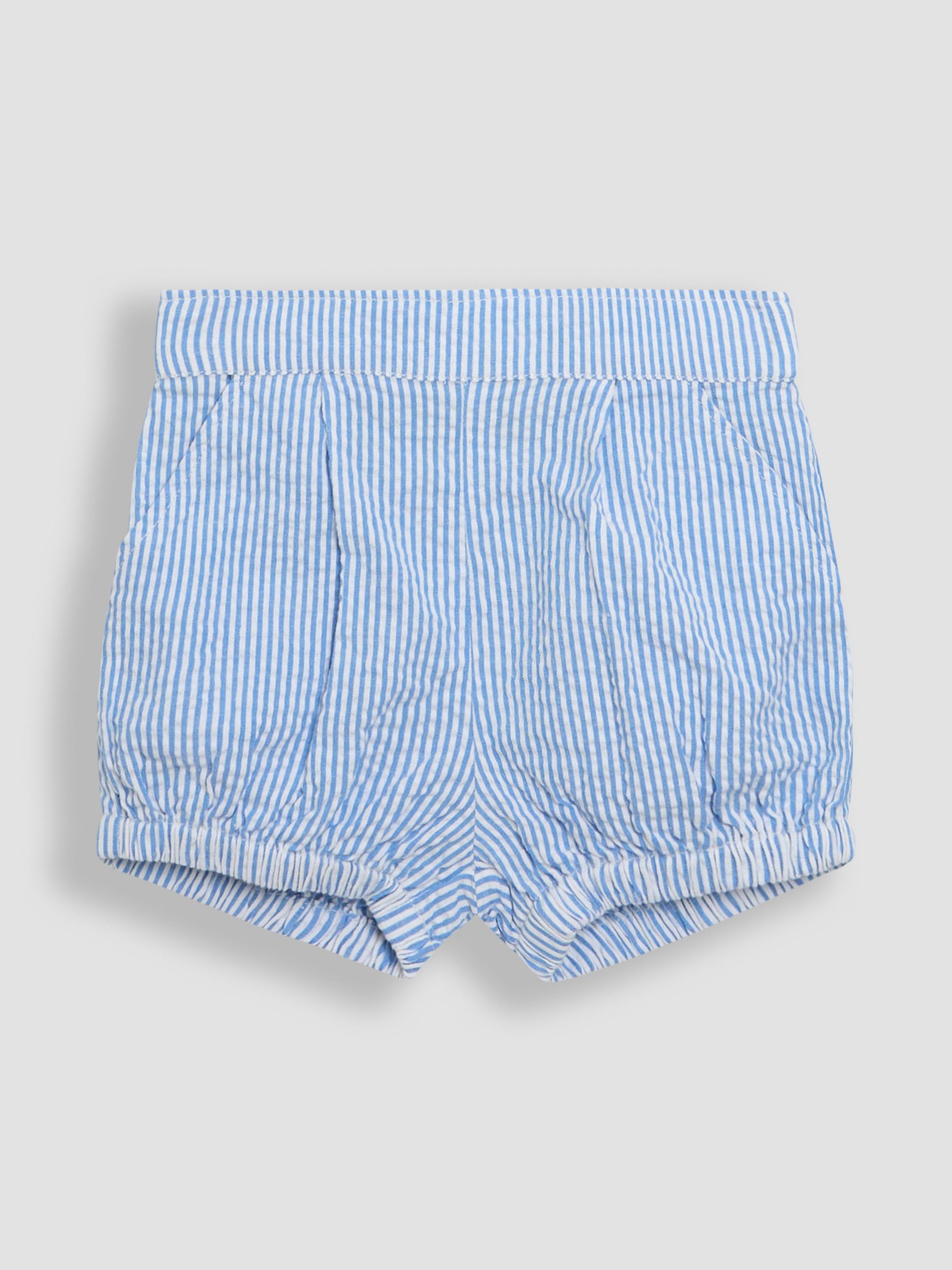 Blue 2-Piece Classic Body & Stripe Shorts Set - Image 4 of 6