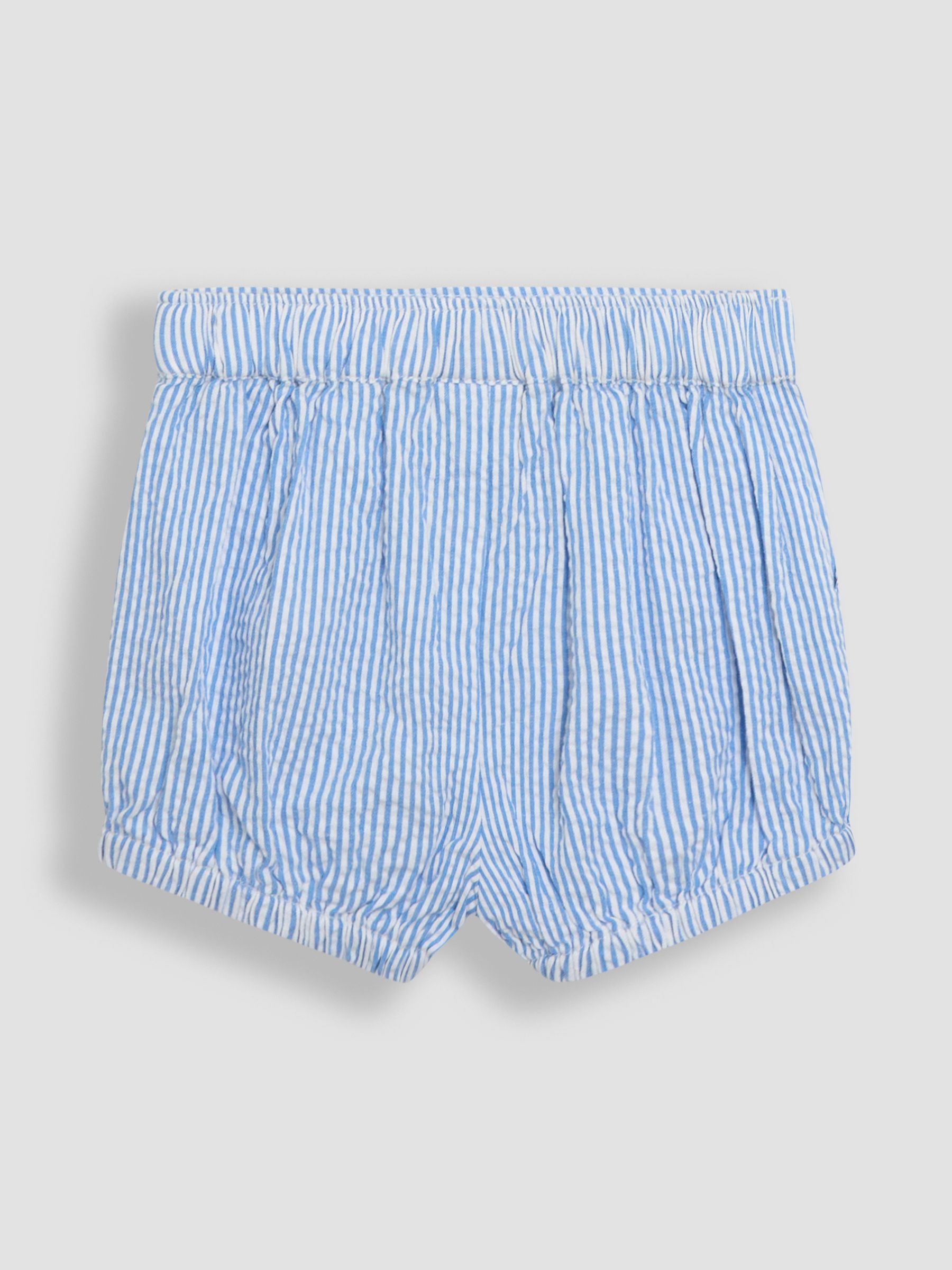 Blue 2-Piece Classic Body & Stripe Shorts Set - Image 5 of 6