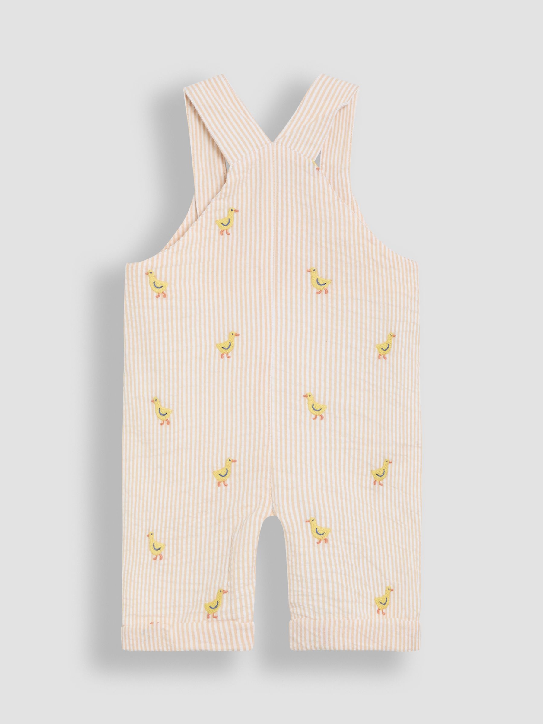 Yellow 2-Piece Chicks Embroidered Dungarees & Body Set - Image 5 of 6