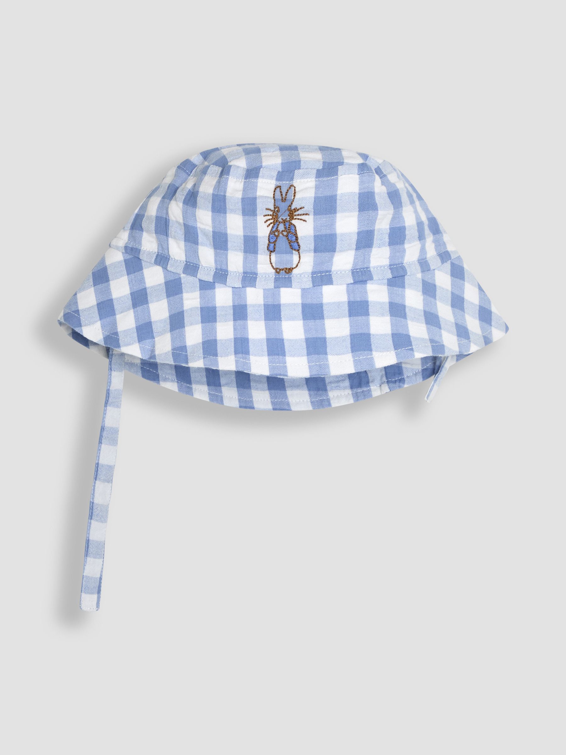 Blue 2-Piece Peter Rabbit™ Gingham Dungarees & Body Set - Image 4 of 9