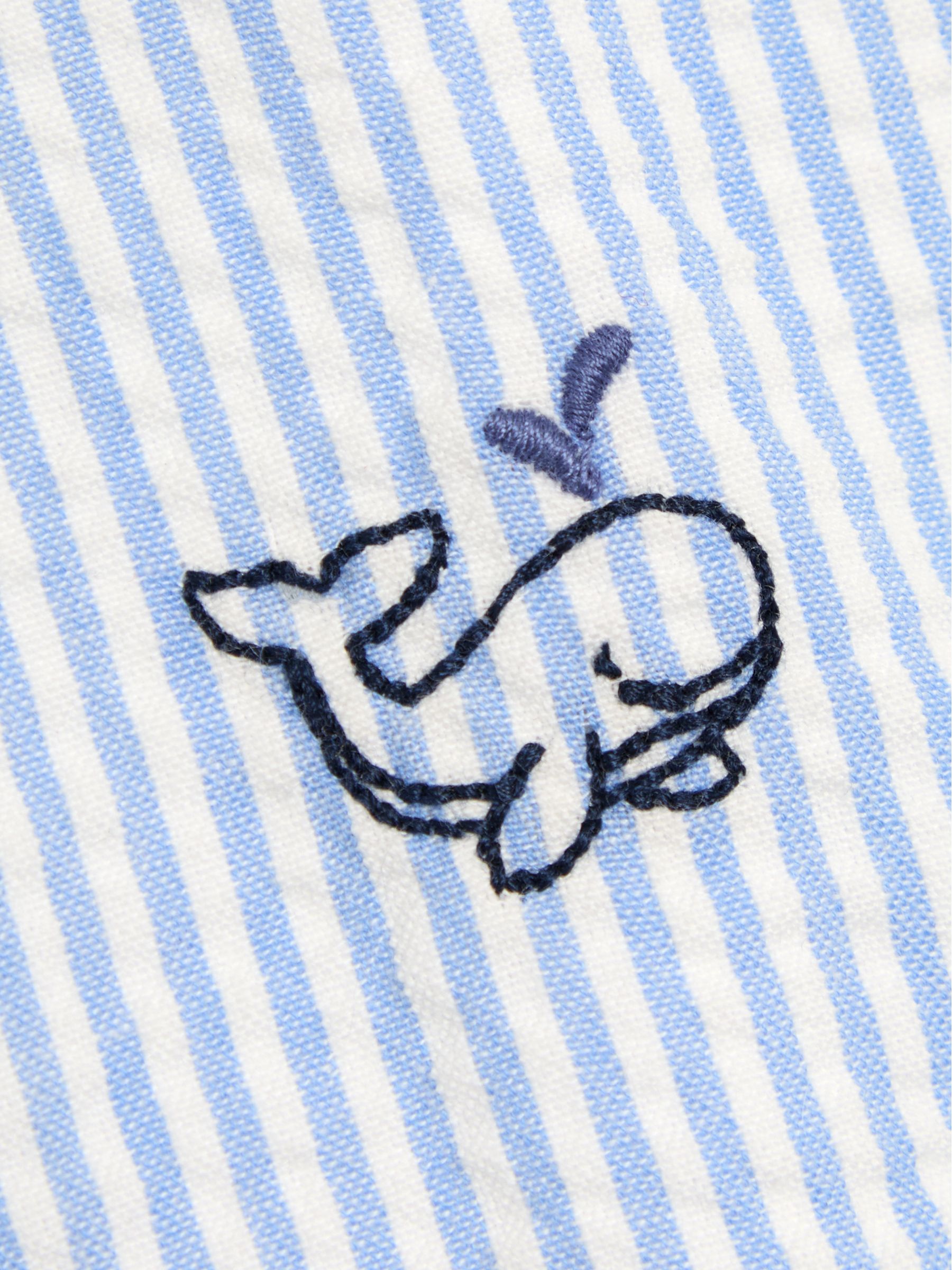 Blue 2-Piece Whale Dungarees & T-Shirt Set - Image 7 of 7