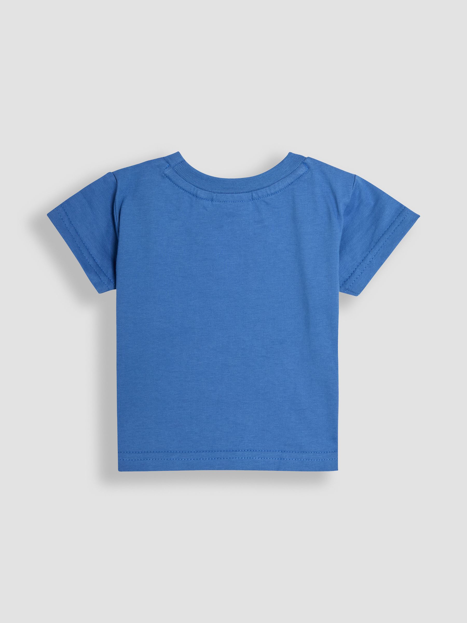 Blue 2-Piece Stripe Dungarees & T-Shirt Set - Image 5 of 6