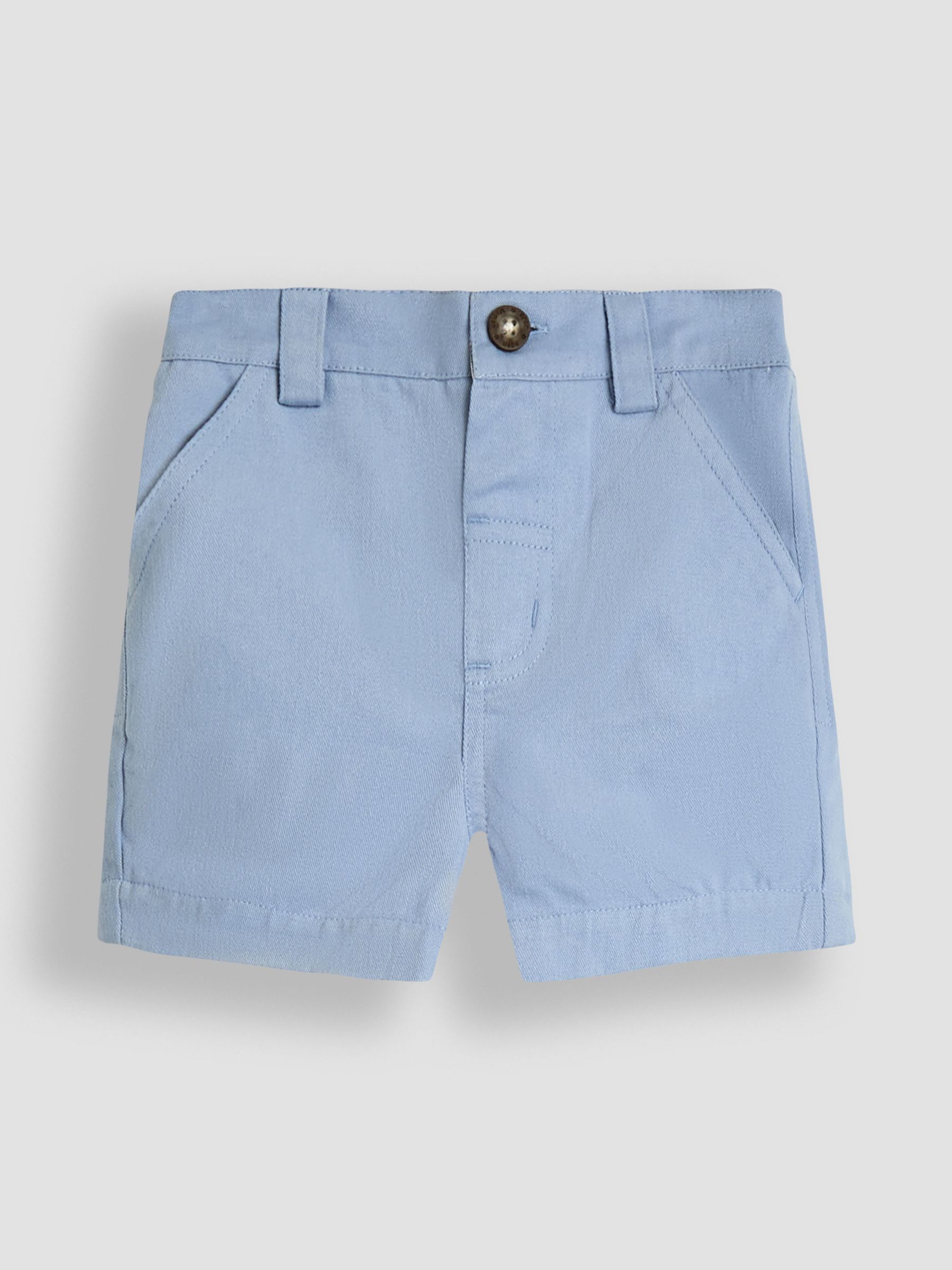 Pale Blue Twill Chino Short - Image 1 of 3