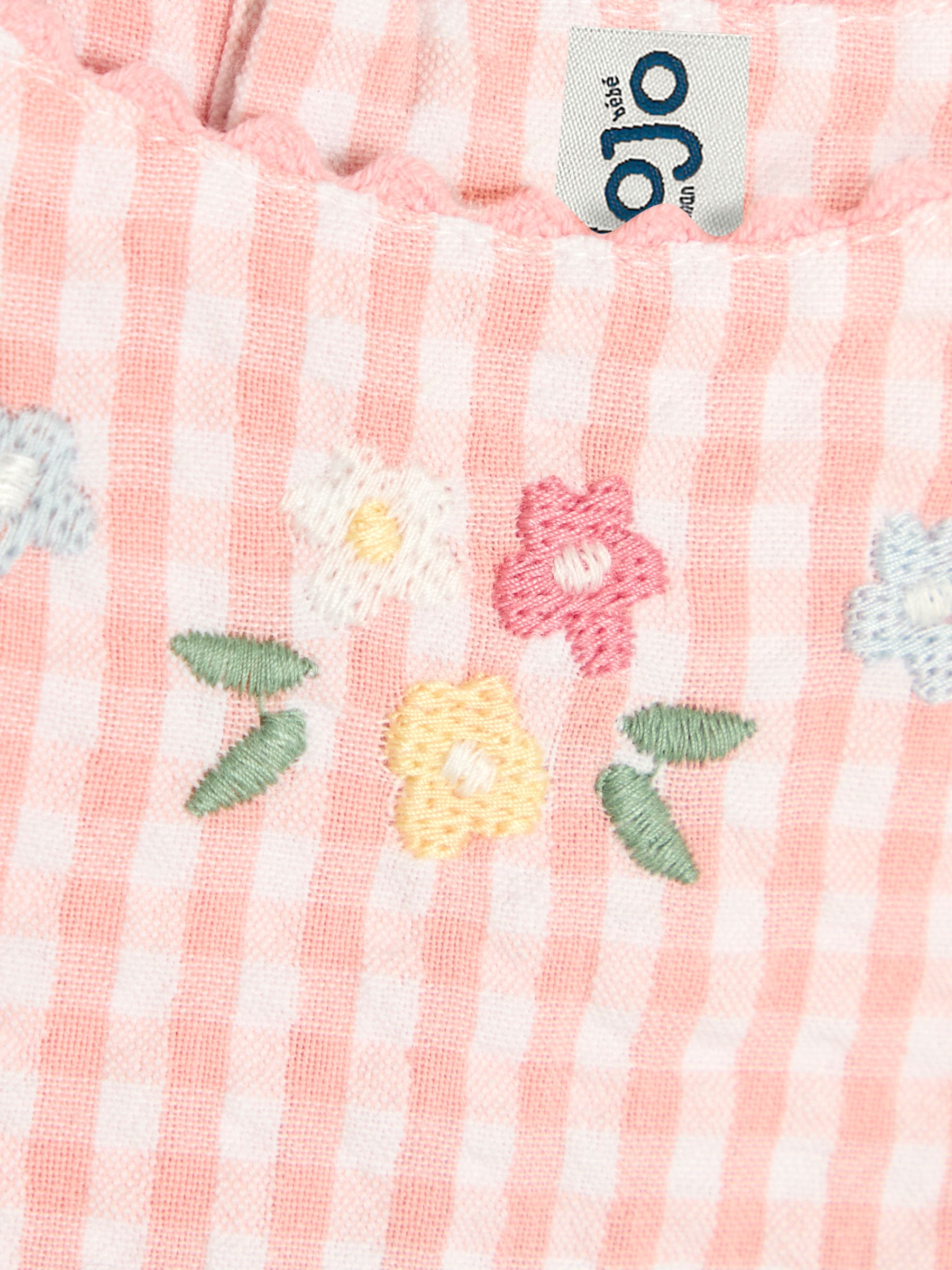 Pink Mouse Appliqué Gingham Summer Dress - Image 4 of 4