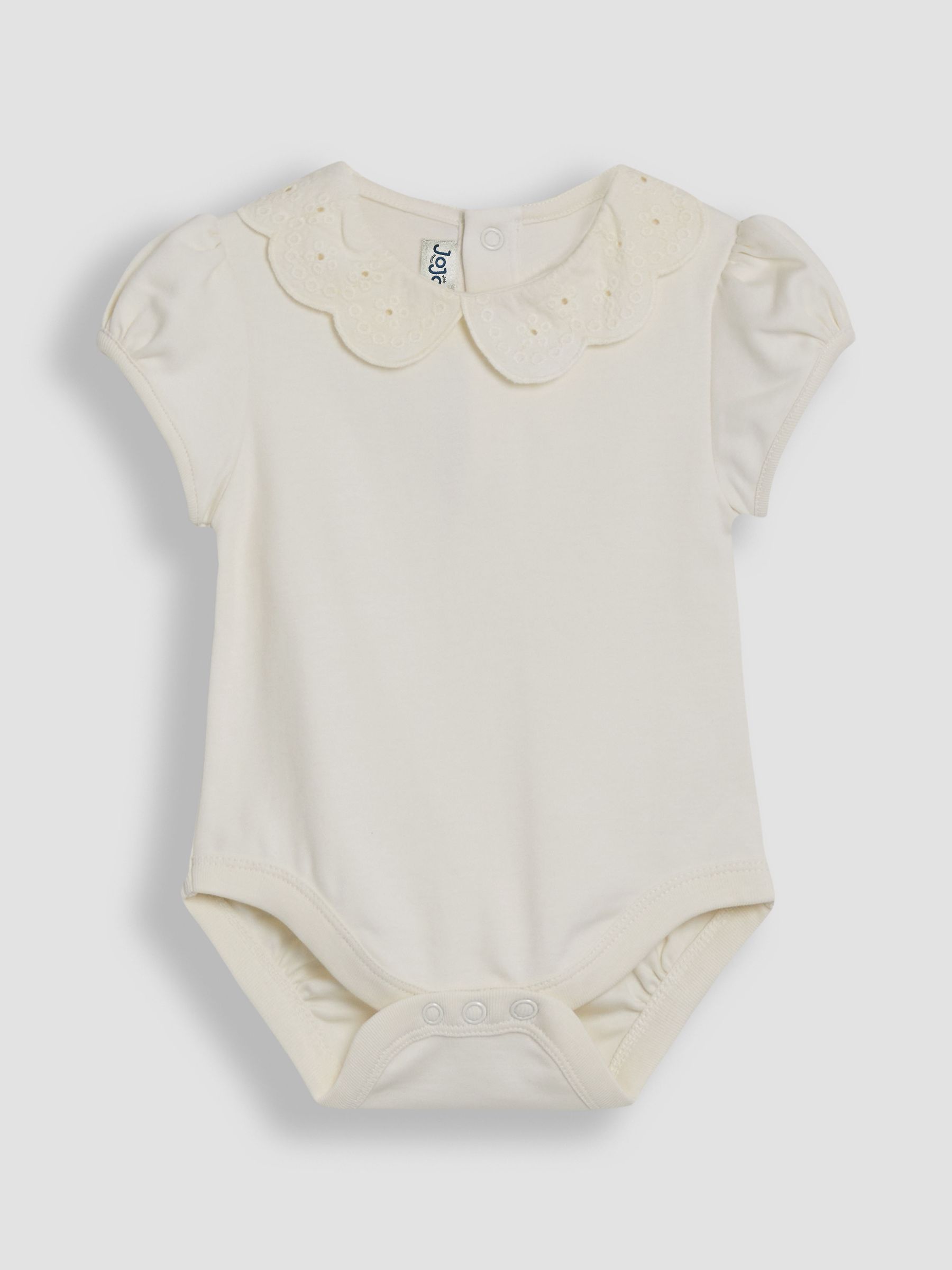 Cream Broderie Collar Body - Image 1 of 3
