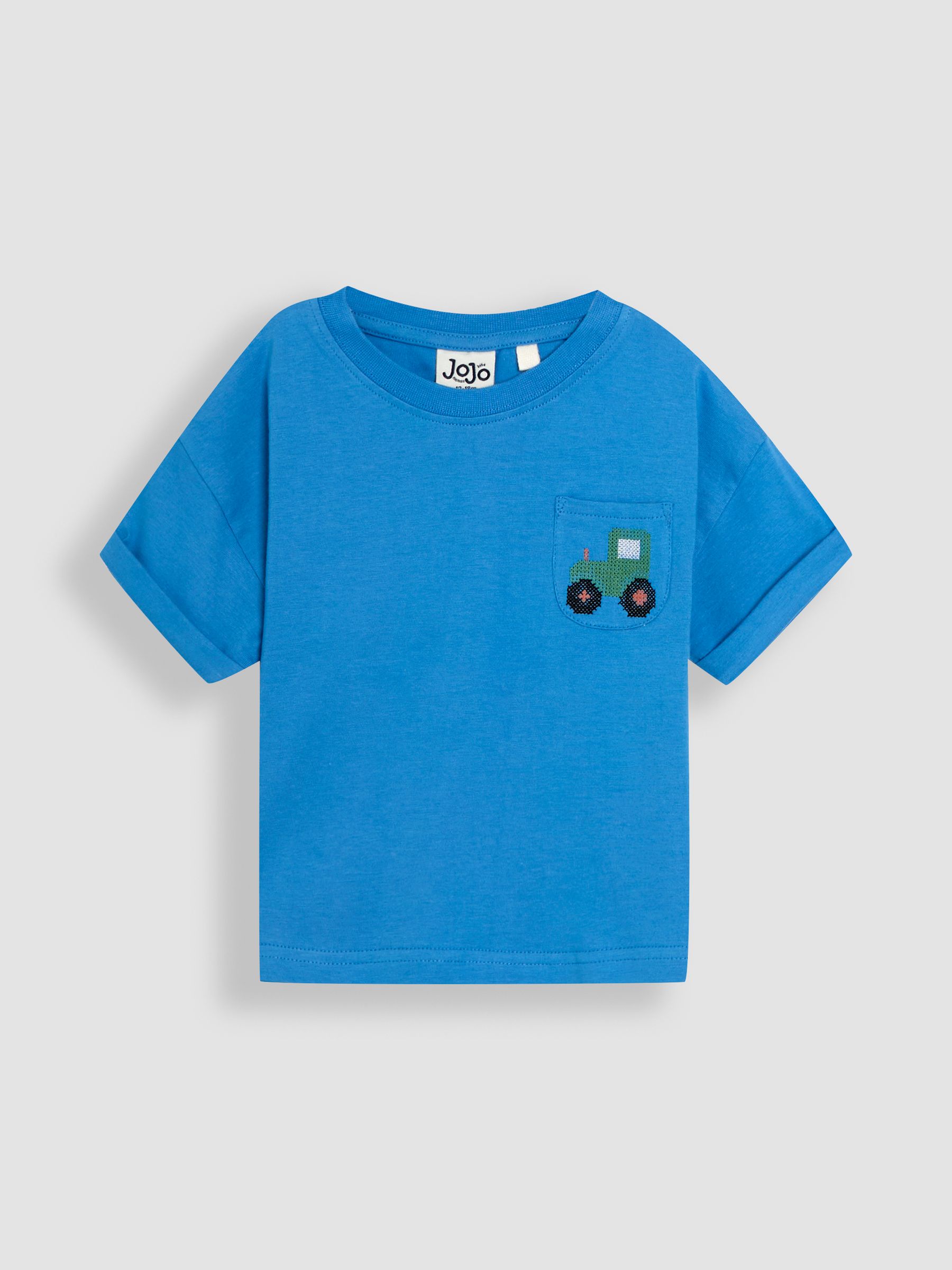 Stone 100% Cotton T-Shirt and Stripe Shorts Set 2 Piece - Image 2 of 6