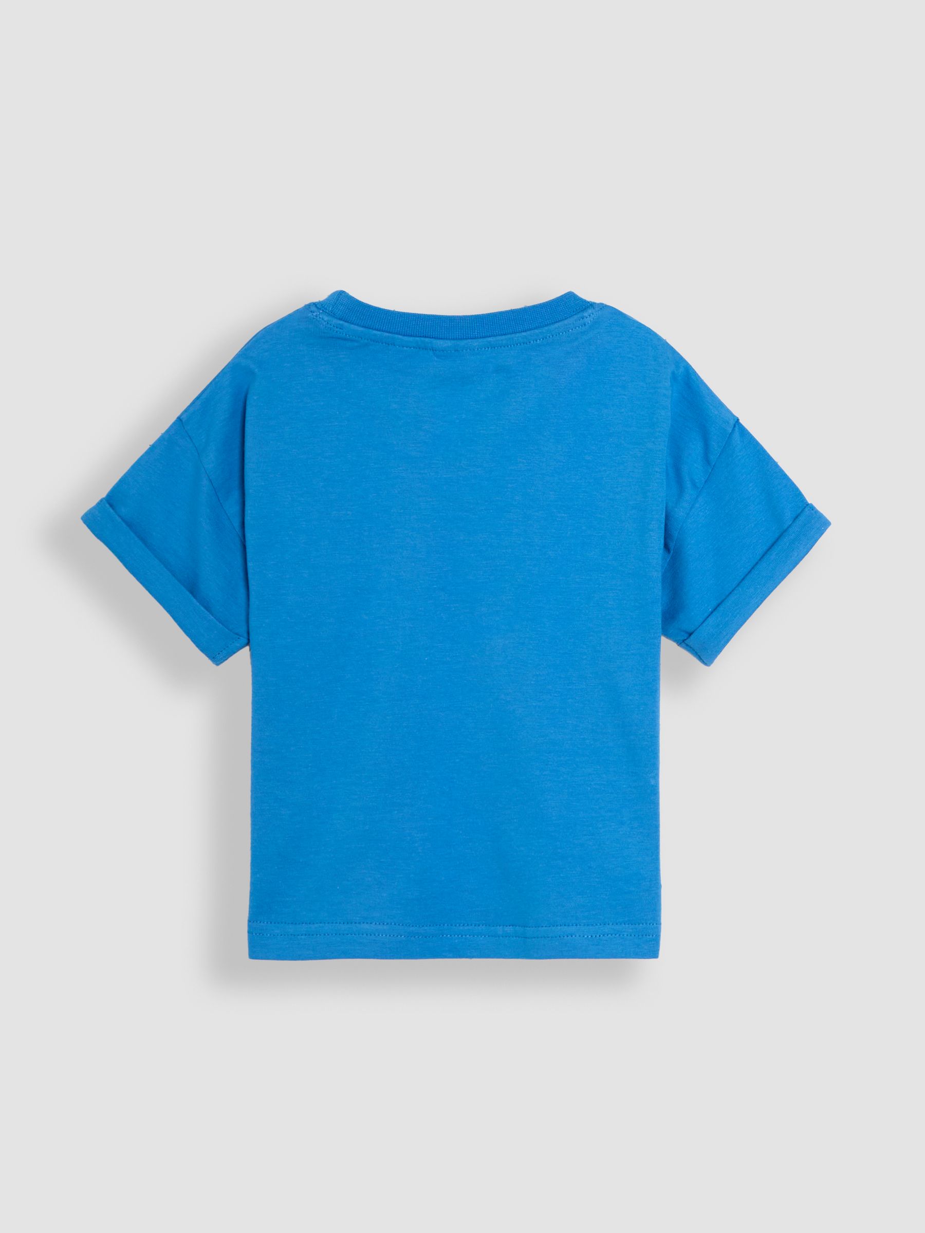 Stone 100% Cotton T-Shirt and Stripe Shorts Set 2 Piece - Image 3 of 6