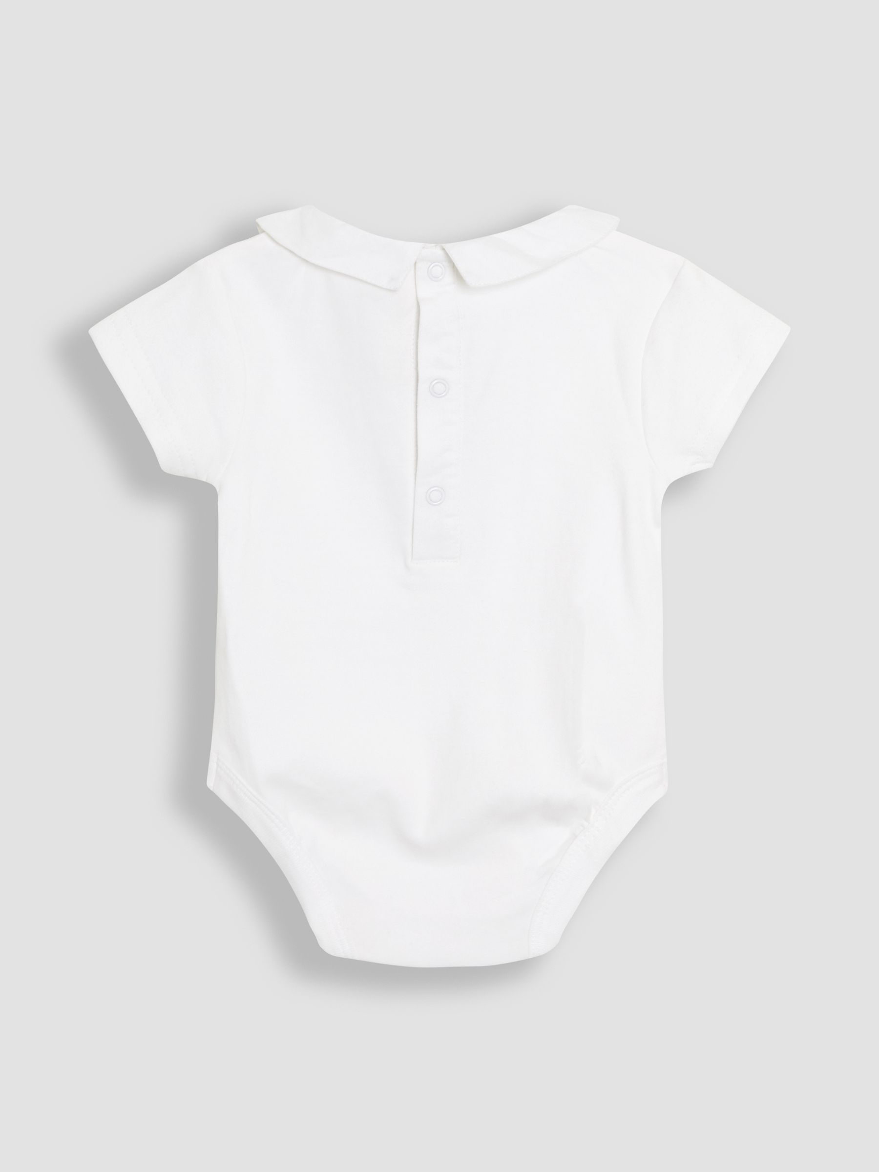 Blue 2-Piece Smocked Dungarees & Body Set - Image 5 of 8