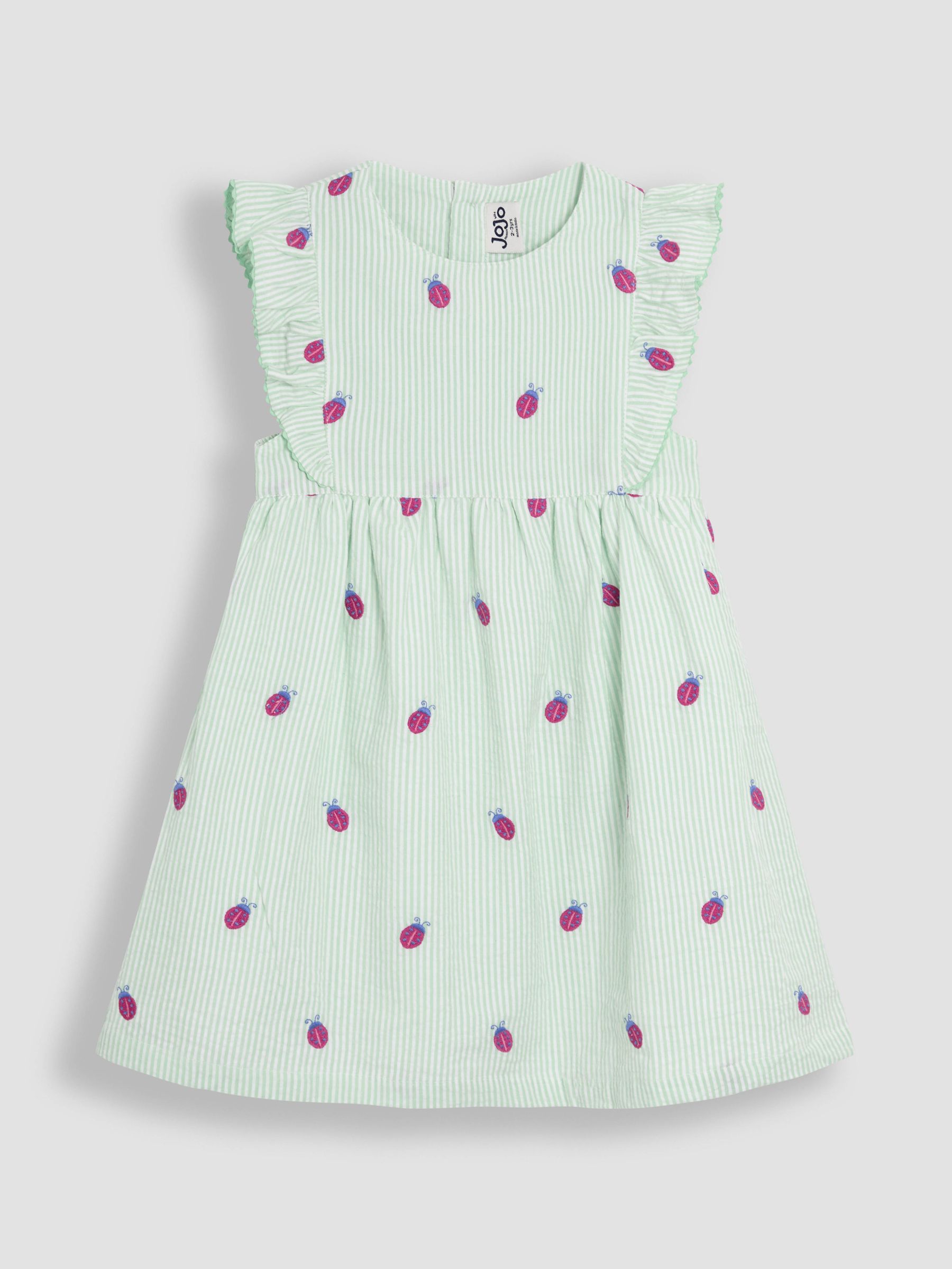 green dress with pink polka dots Rihoas Women's Polka Dot Tie-Neck Midi Dress, Green / XL main image 0
