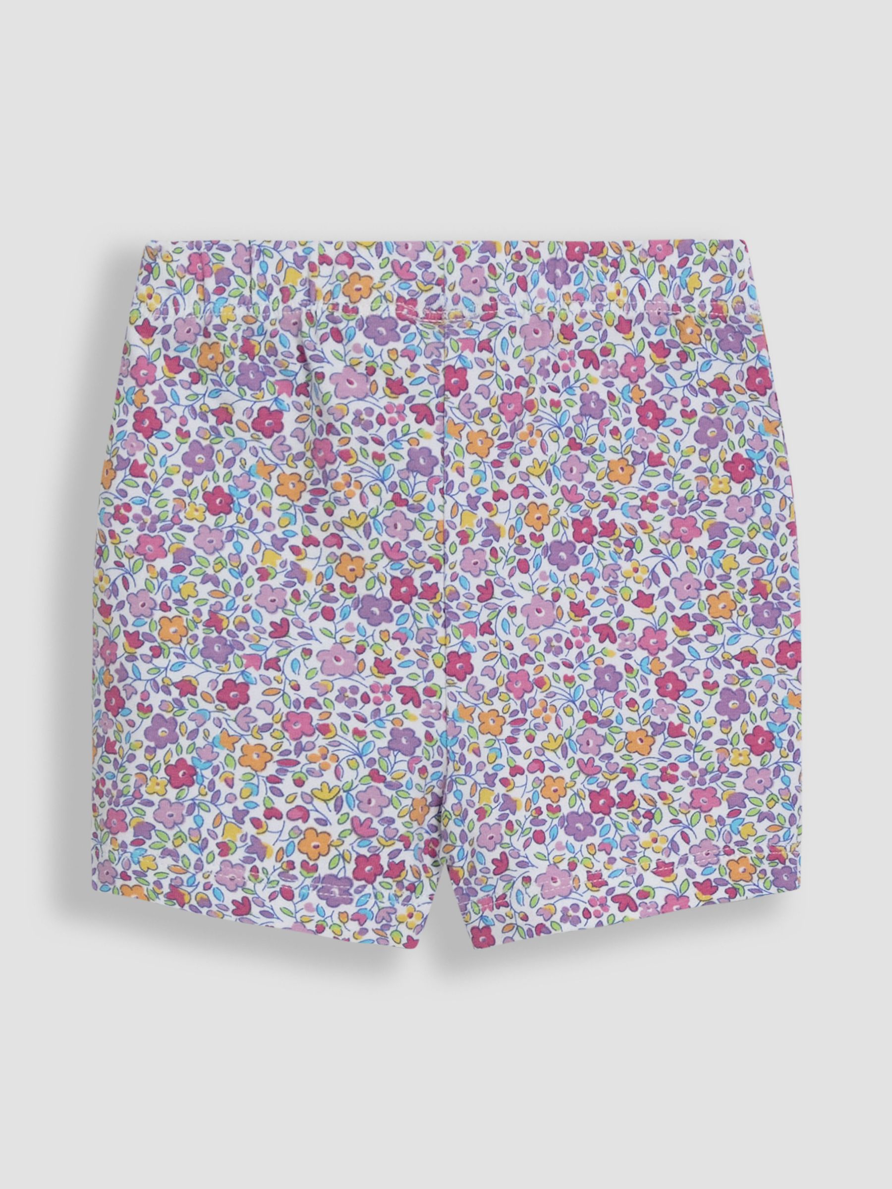 Lilac Purple Ditsy Floral Shorts 2 Pack - Image 4 of 4