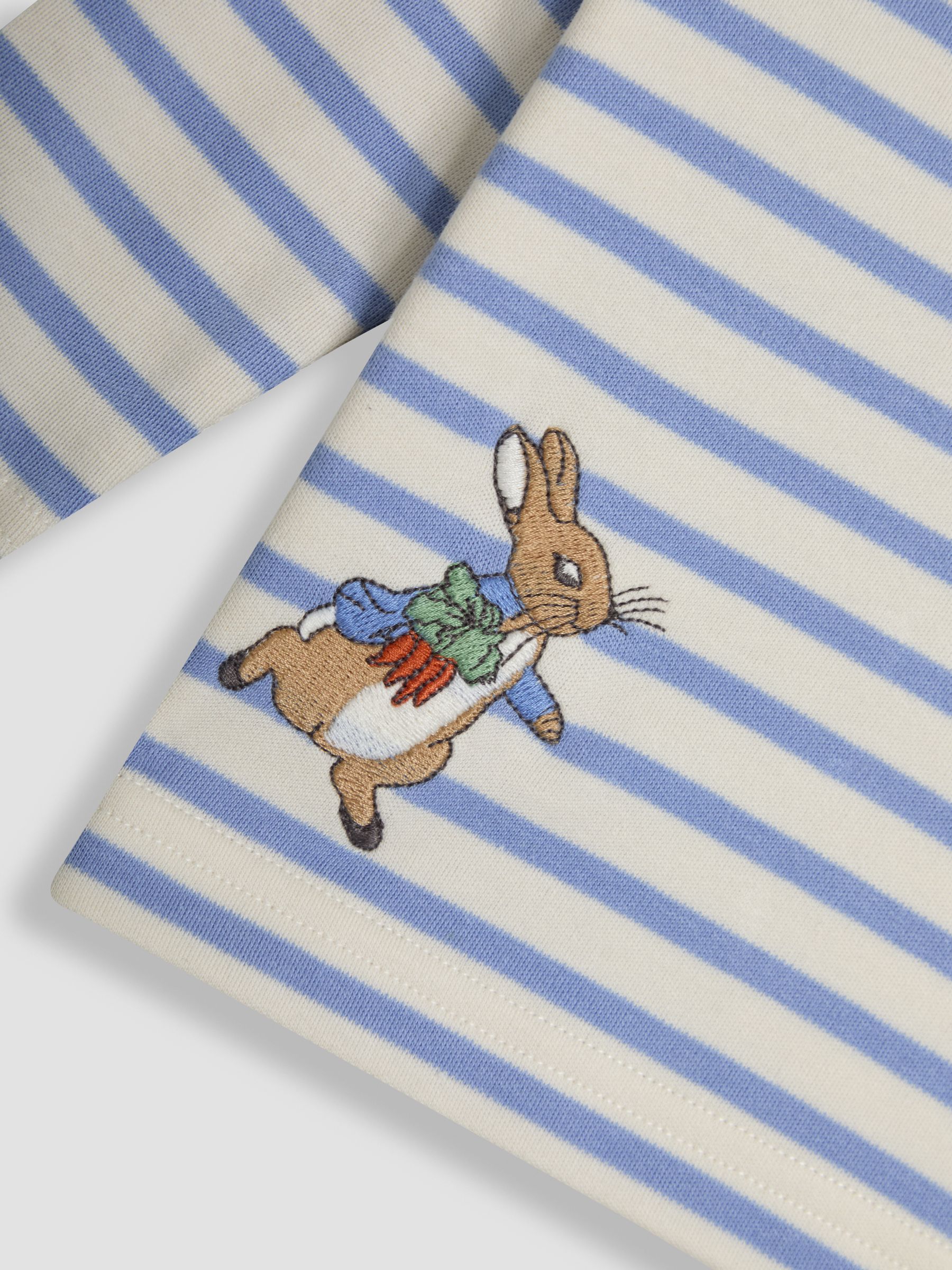 Ecru 2-Piece Peter Rabbit™ Top & Rib Legging Set - Image 8 of 8