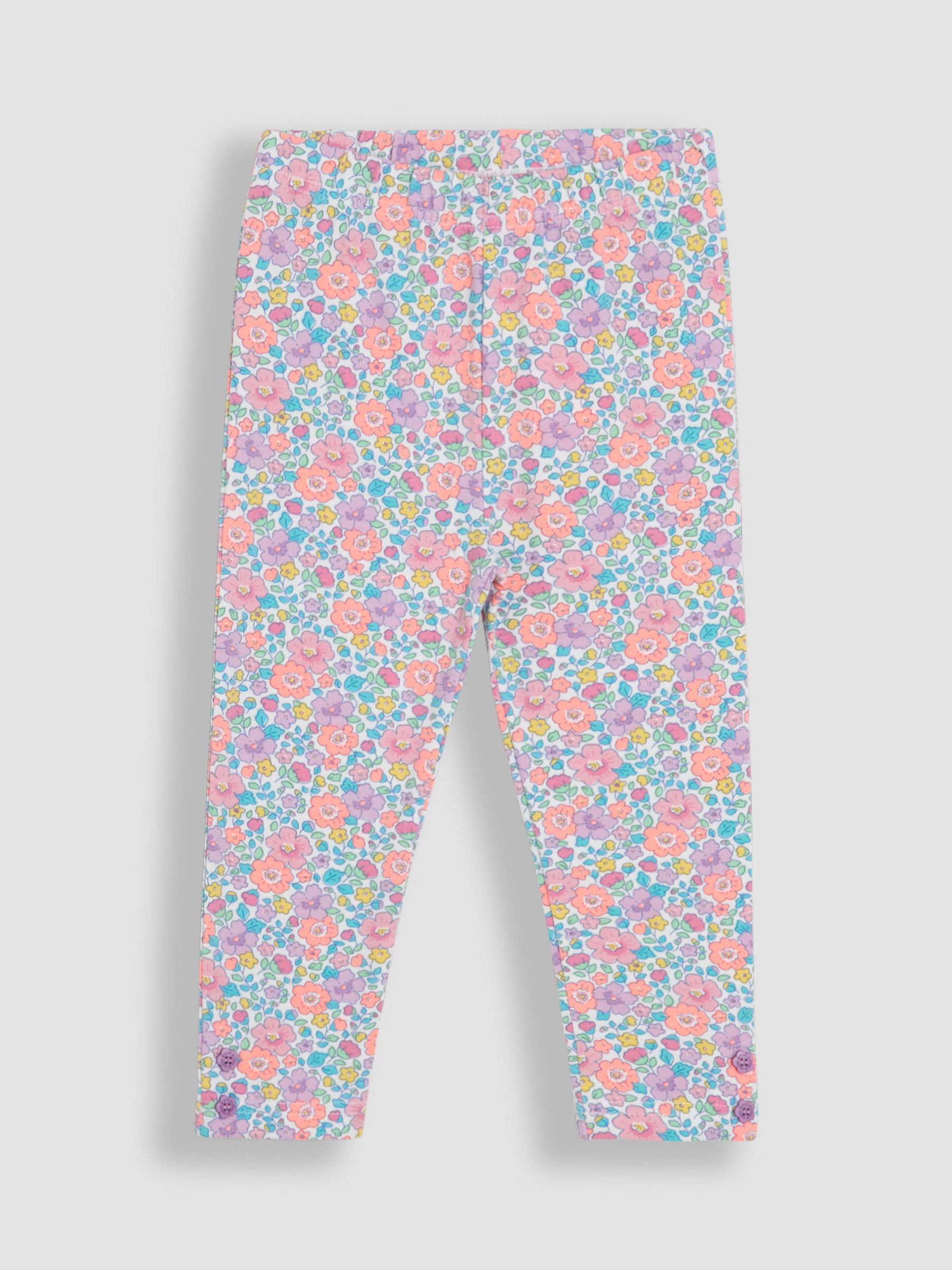 Mint Green Floral Leggings 2 Pack - Image 2 of 5