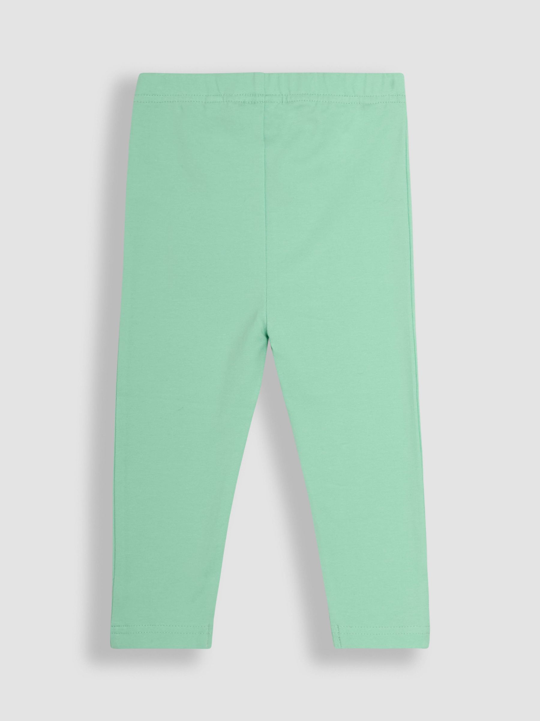 Mint Green Floral Leggings 2 Pack - Image 5 of 5