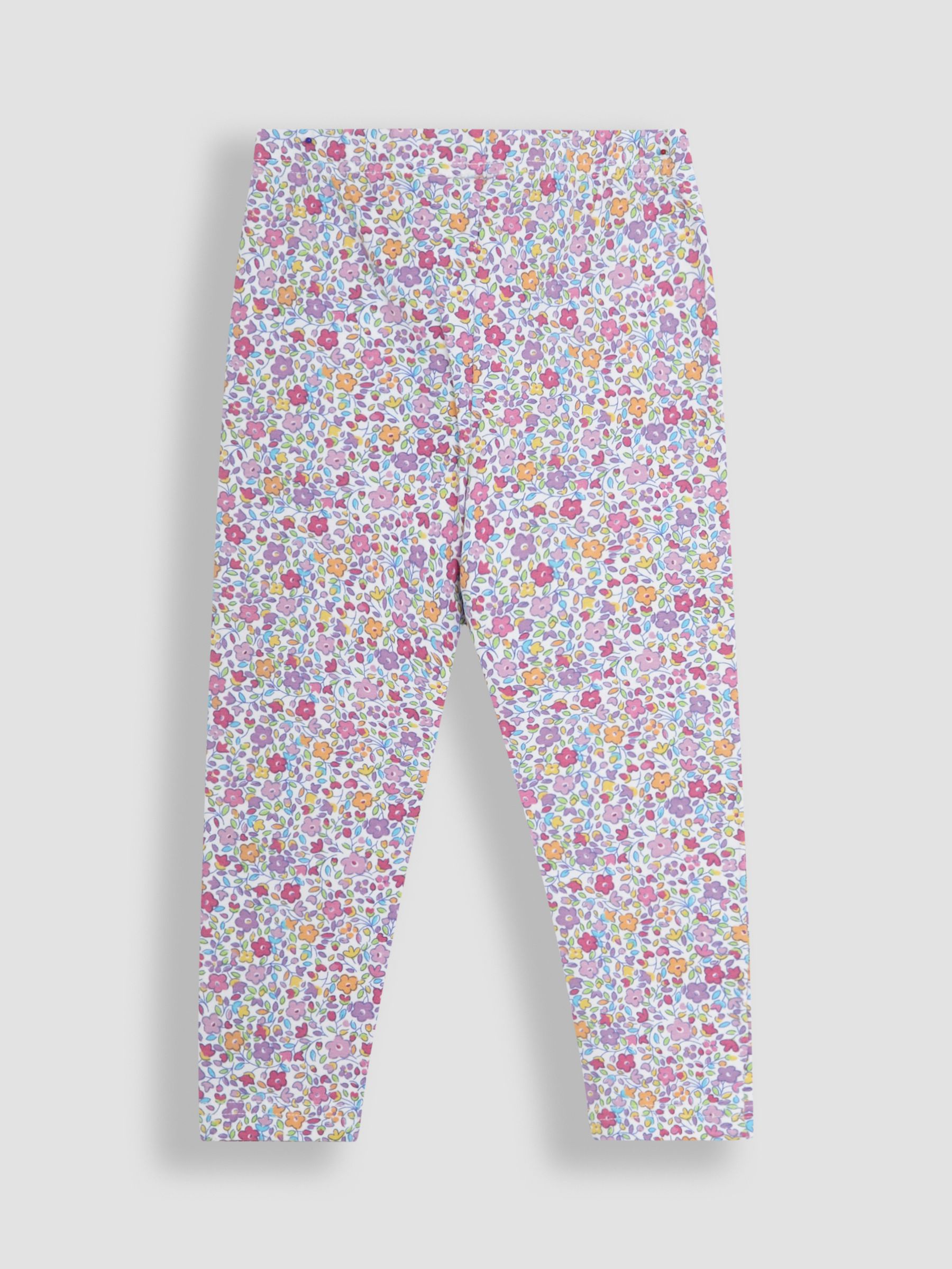 Lilac Purple Ditsy Floral Leggings 2 Pack - Image 3 of 5