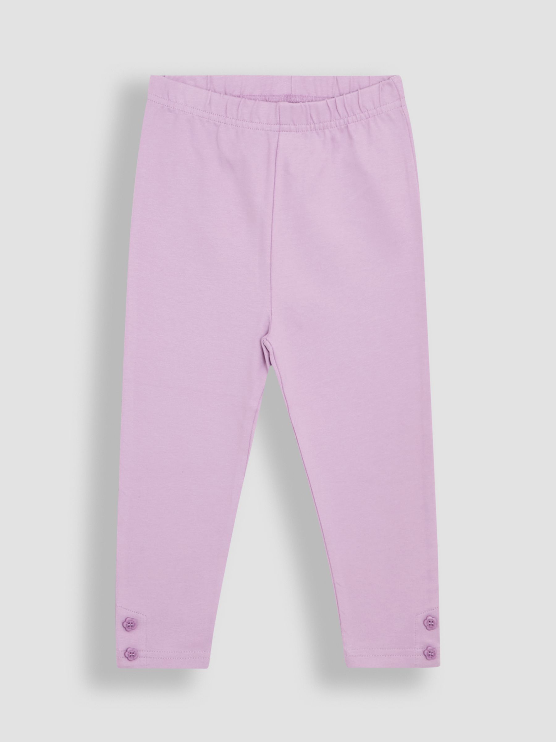 Lilac Purple Ditsy Floral Leggings 2 Pack - Image 4 of 5