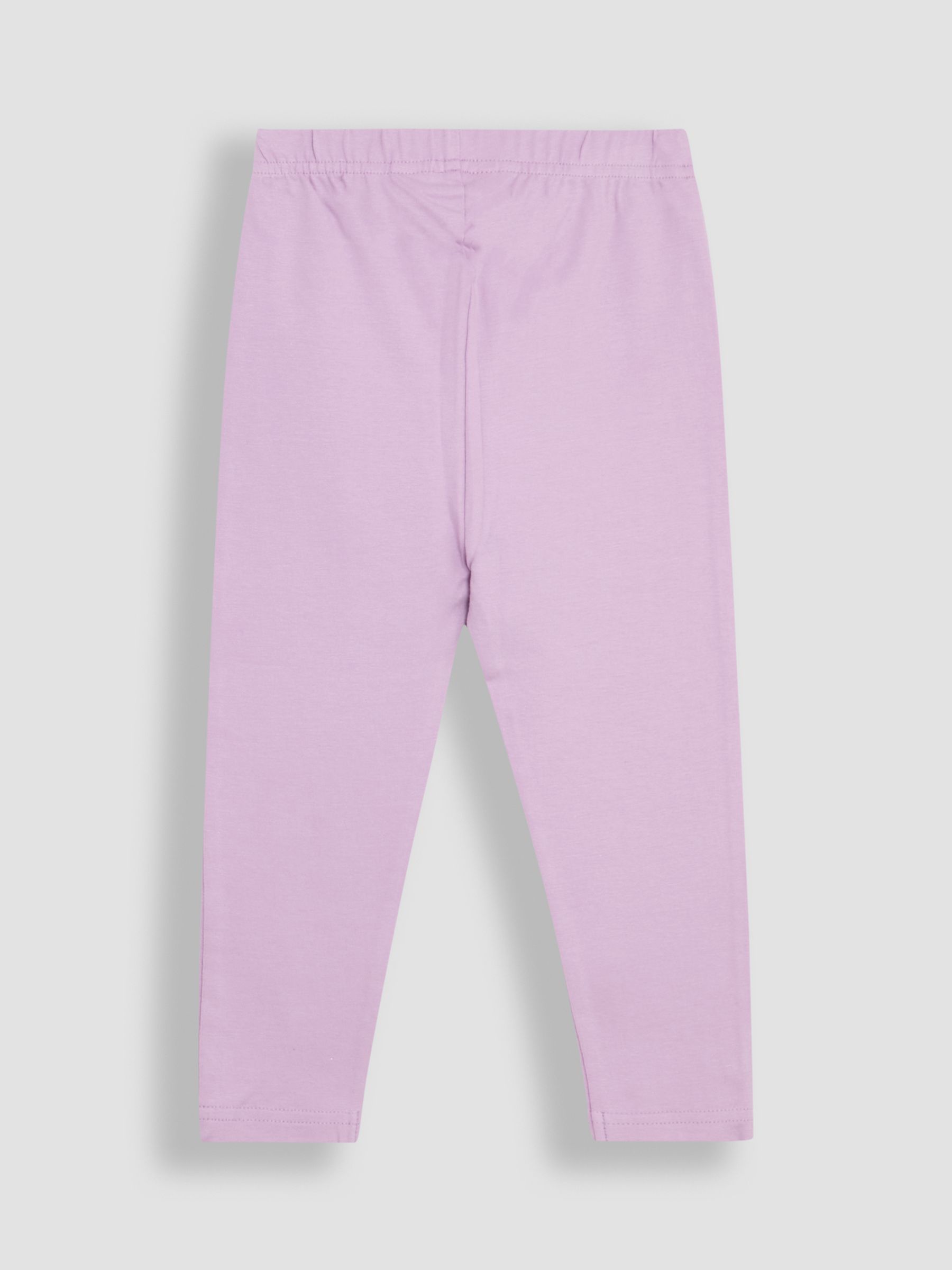 Lilac Purple Ditsy Floral Leggings 2 Pack - Image 5 of 5