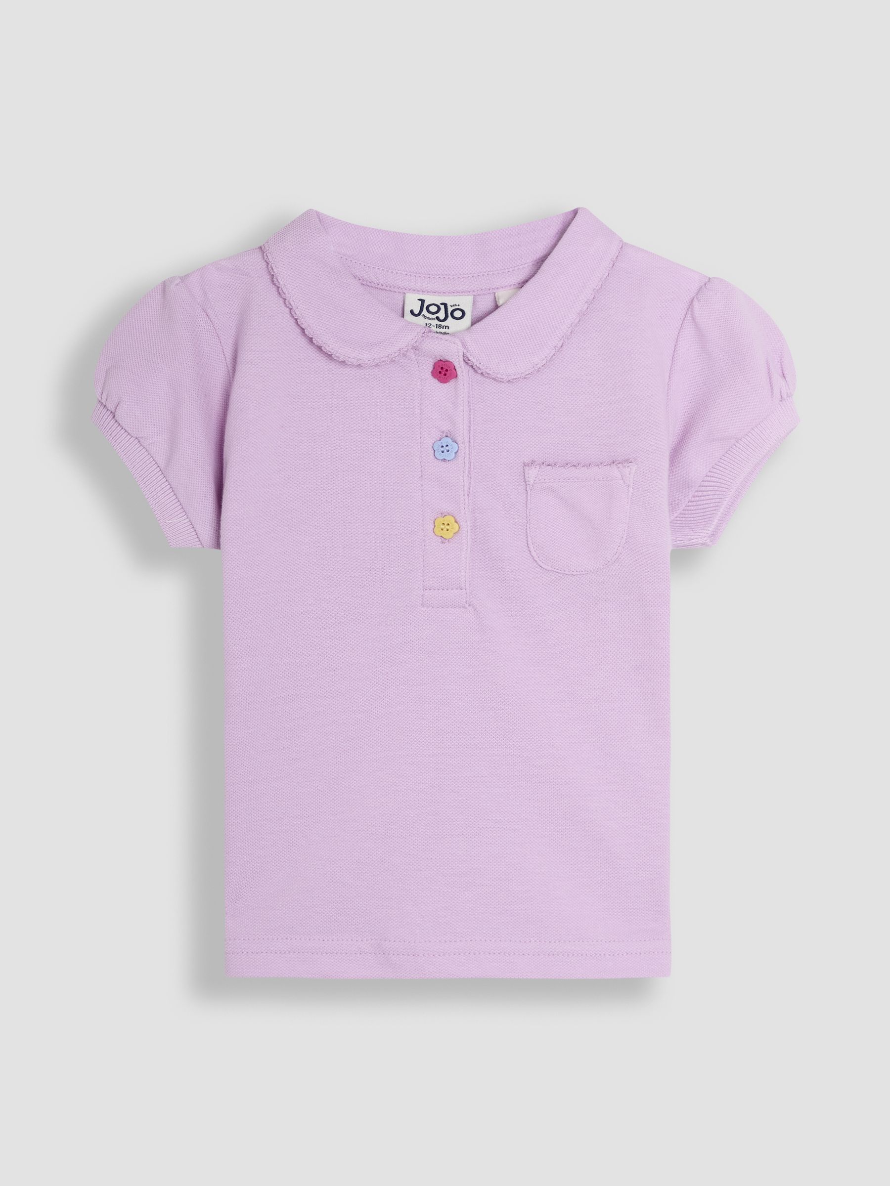 Lilac Purple Pretty Polo Shirt - Image 1 of 3