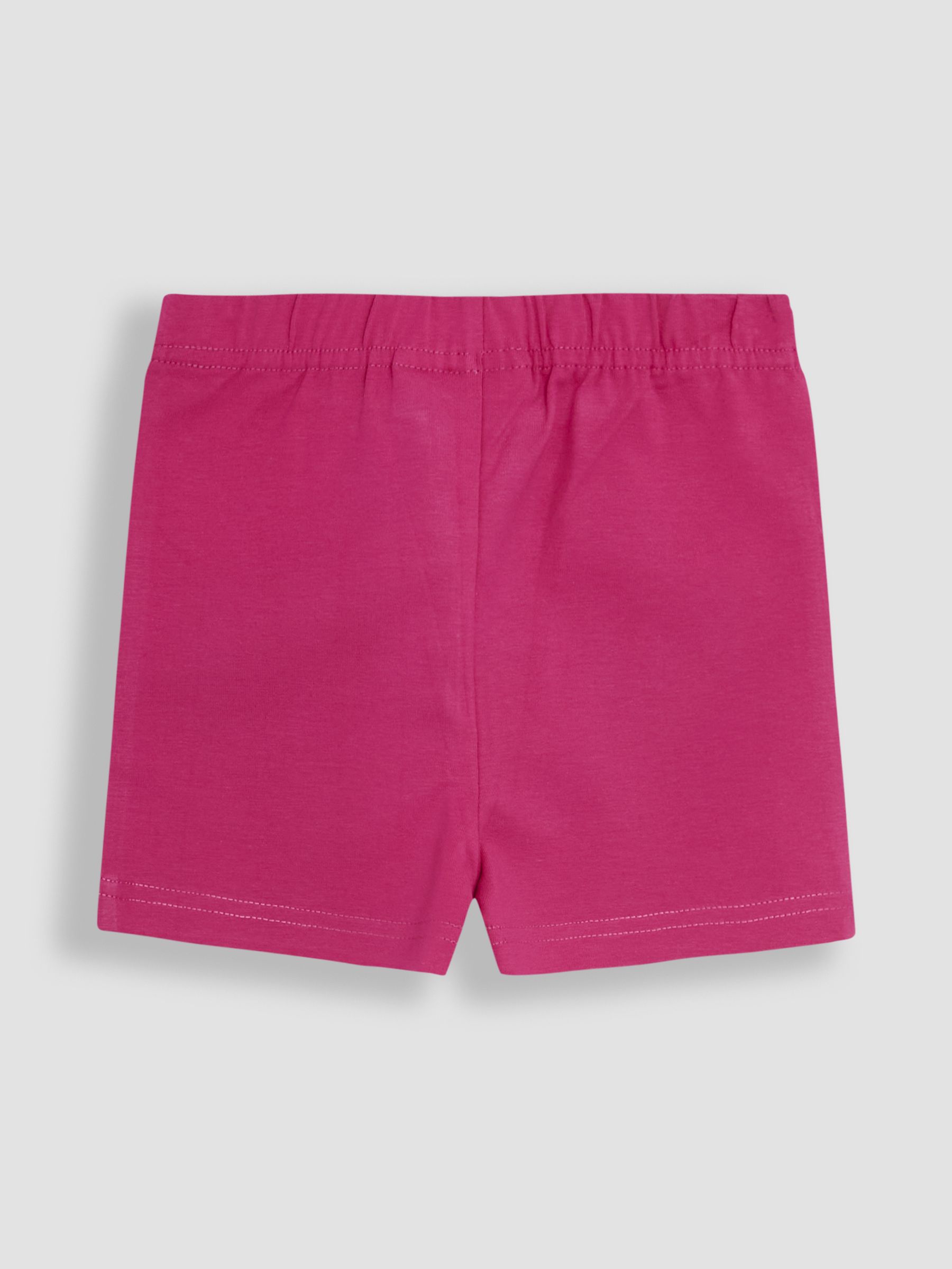 Fuchsia Pink Ditsy Floral Print Shorts 2 Pack - Image 3 of 5