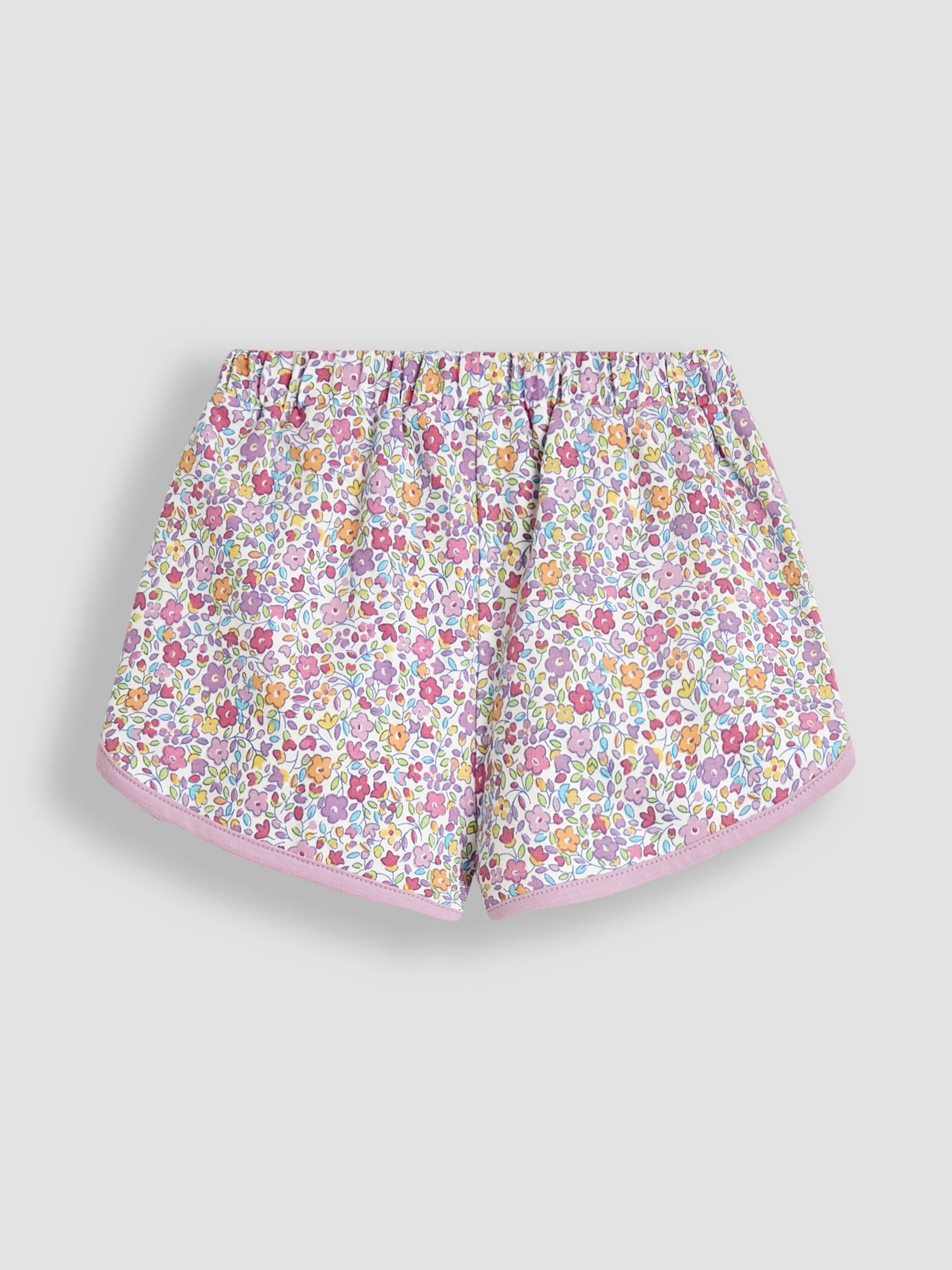 Lilac Purple Ditsy Floral 2 Pack Sporty Shorts - Image 5 of 5