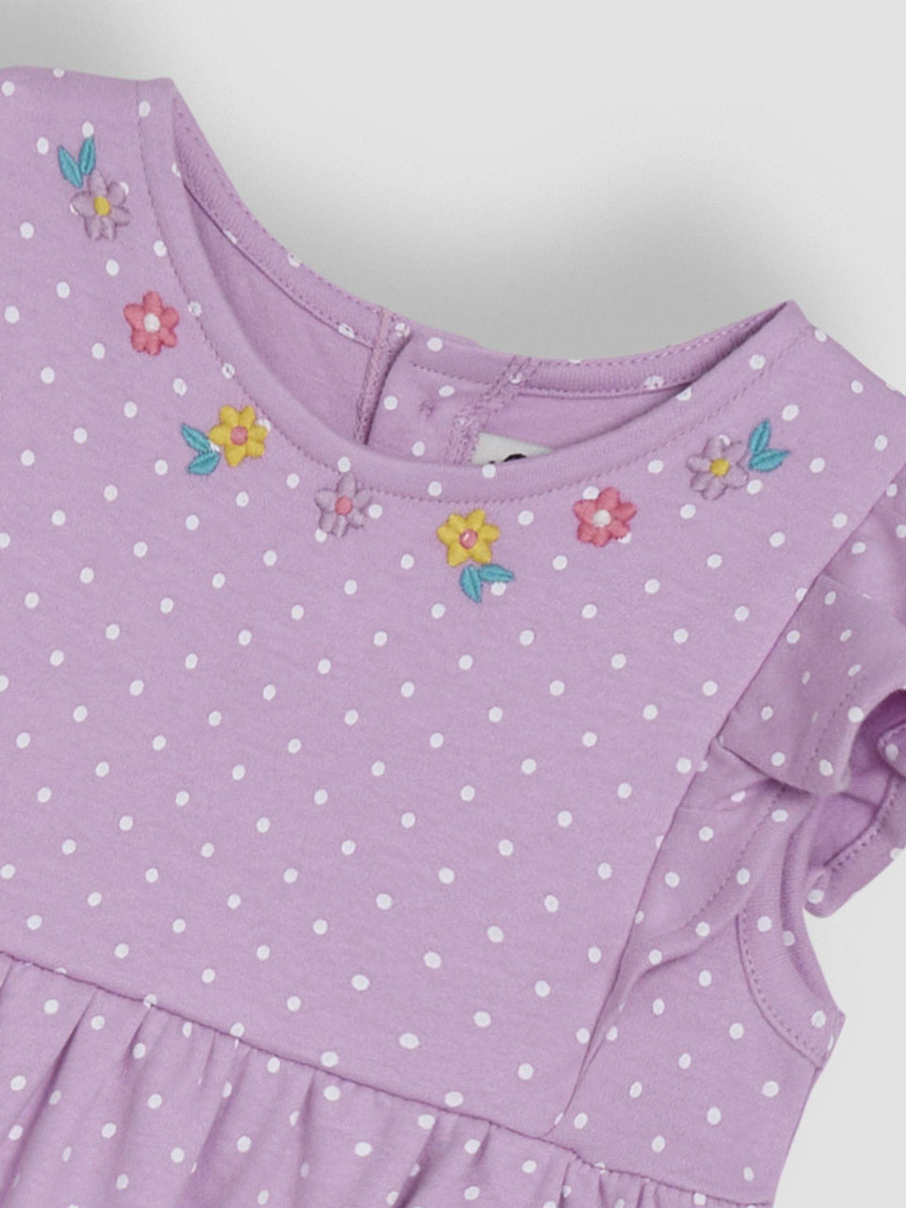 Lilac Purple Llama Appliqué Summer Dress - Image 2 of 3