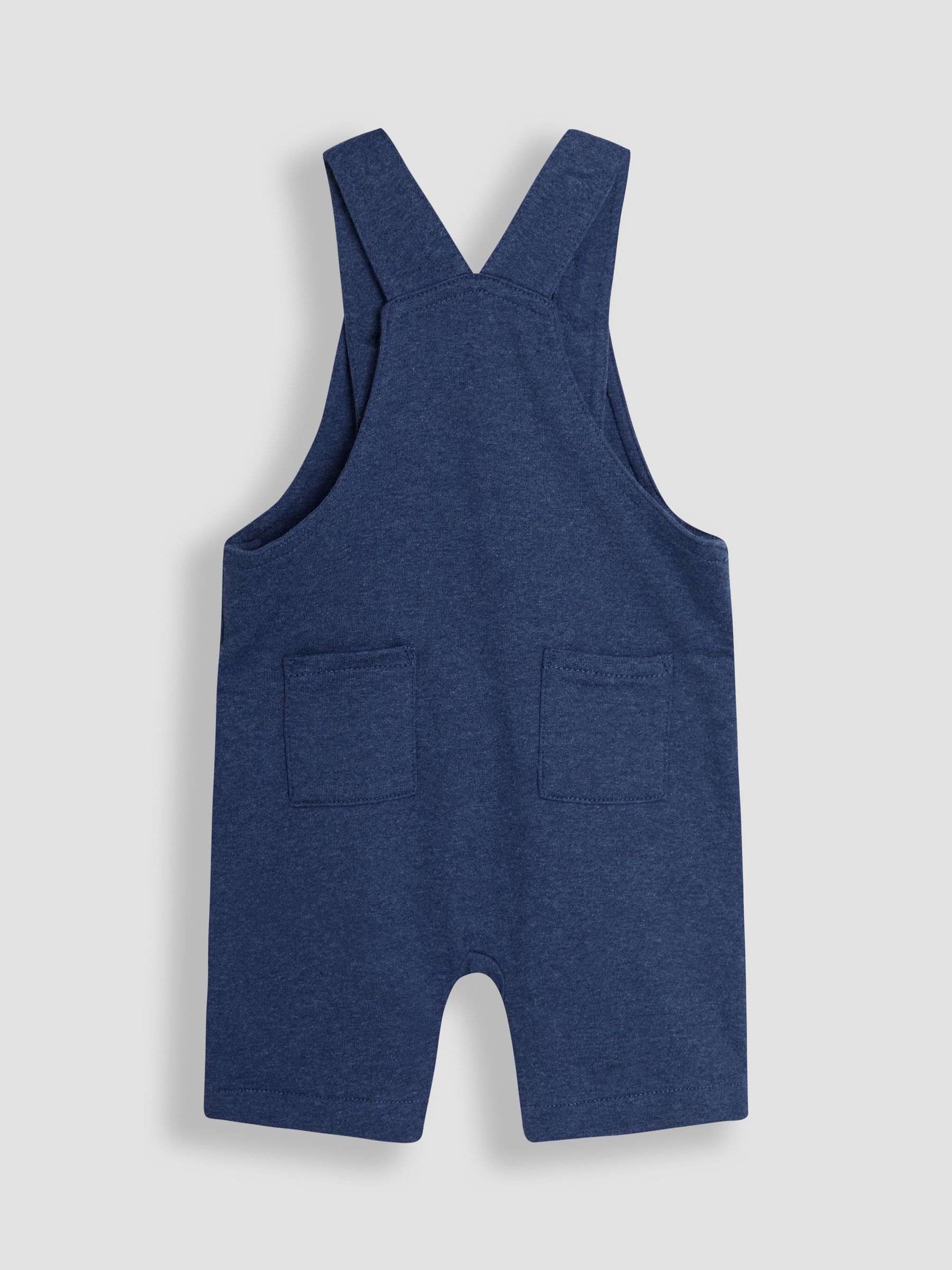 Blue 100% Cotton Arrows Dungarees & T-Shirt Set 2 Piece - Image 3 of 6