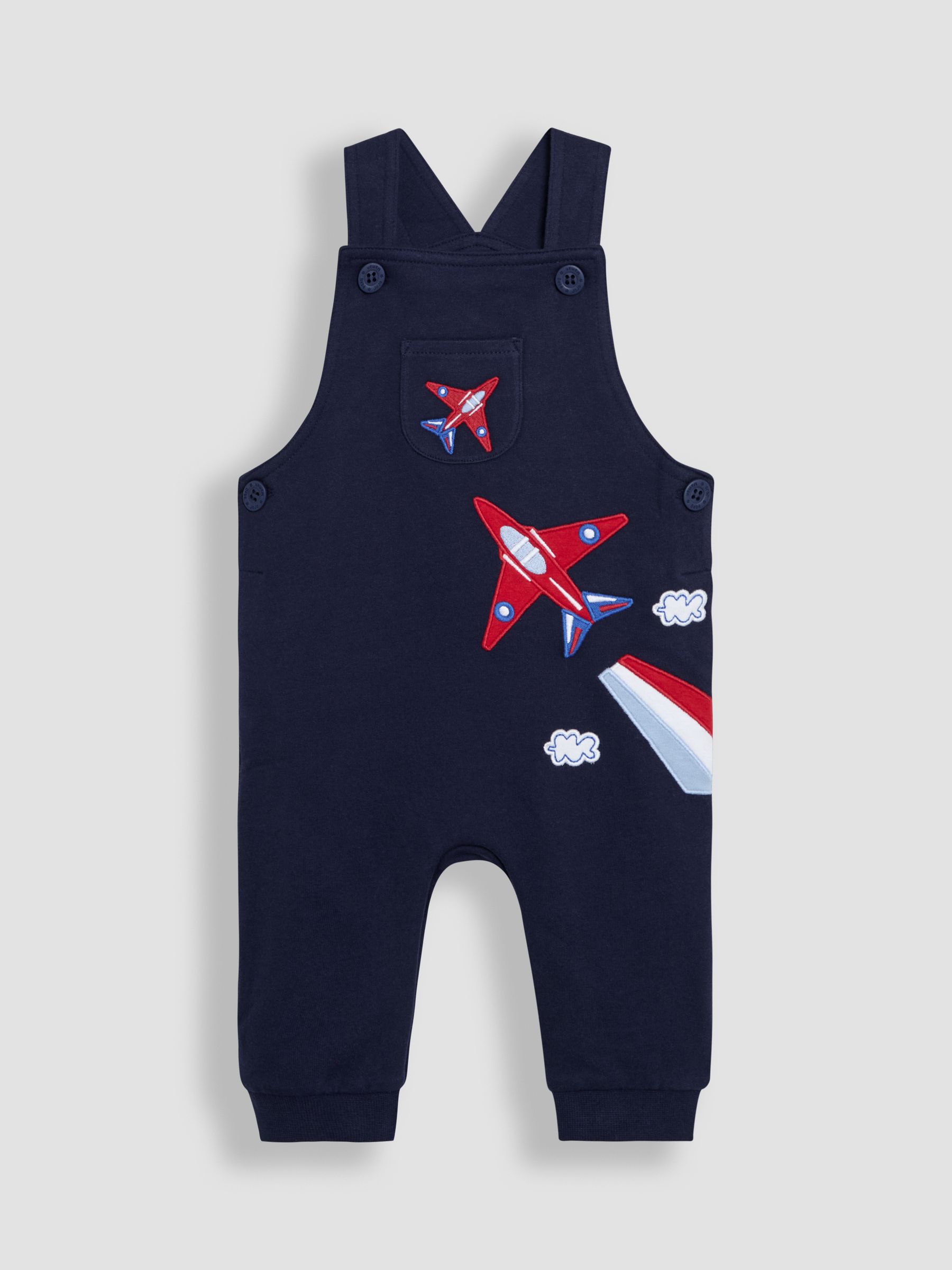 Navy 2-Piece Red Arrows Dungarees And T-Shirt Set - Image 2 of 6