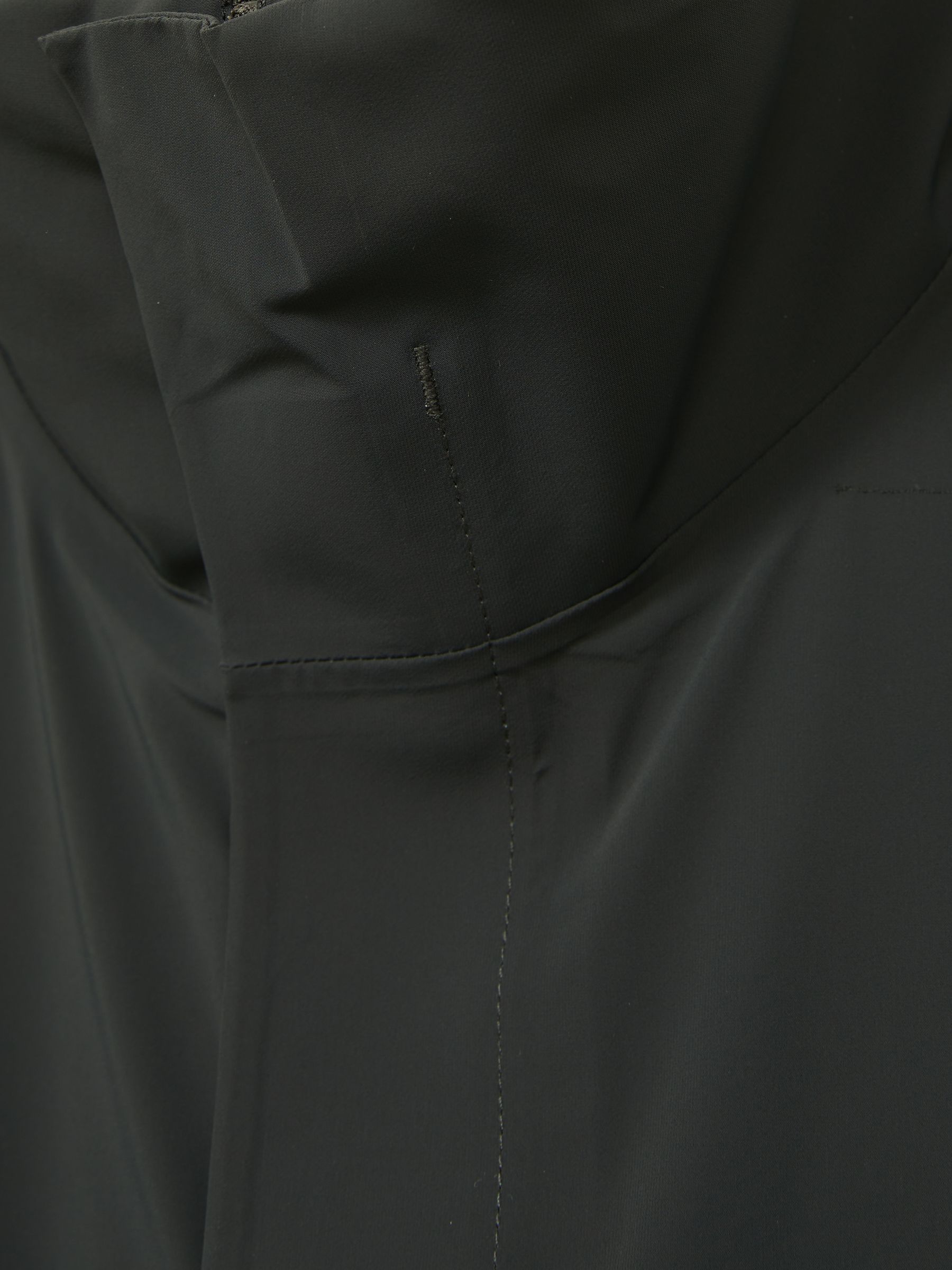 Scandinavian Edition Padded Wool Parka in Dark Olive - Image 6 of 7