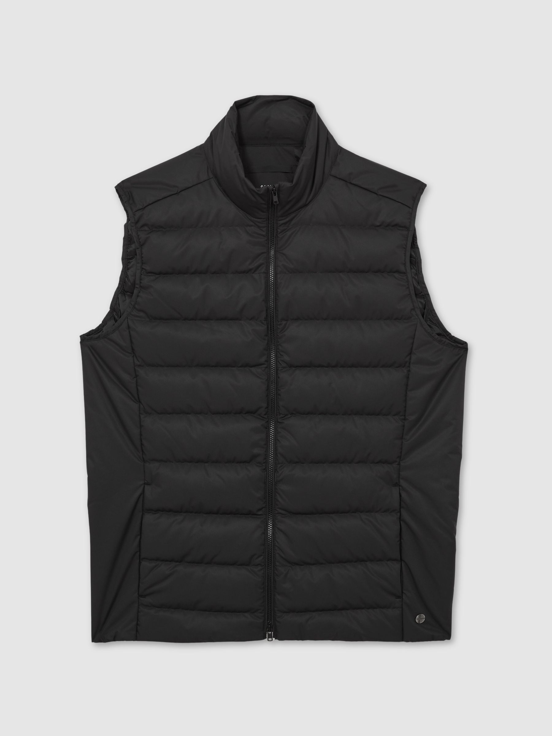 Scandinavian Edition Padded Down Gilet in Black - Image 2 of 6